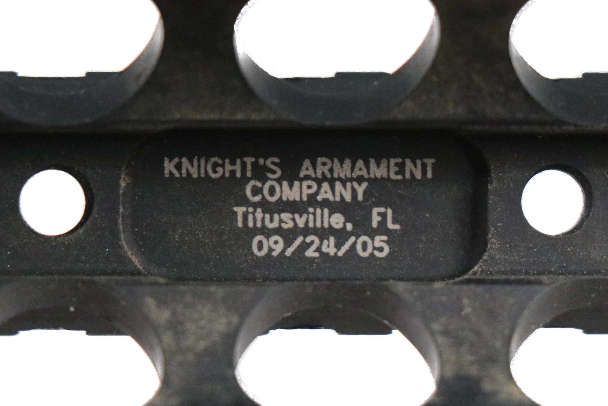 US Military Knights Armament KAC Forend Picatinny Rail Top Adapter System - Image 2
