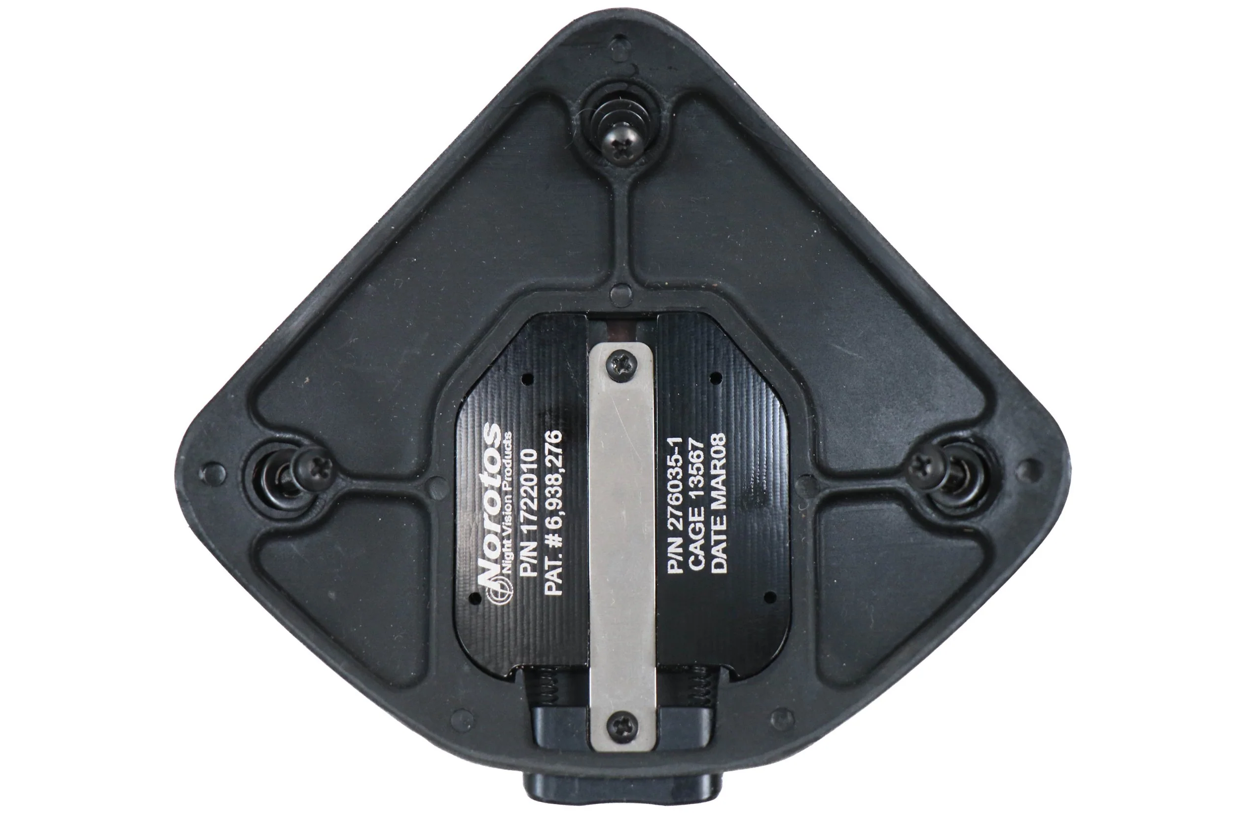 Black Norotos 3 Hole NVG Helmet Shroud - Image 3