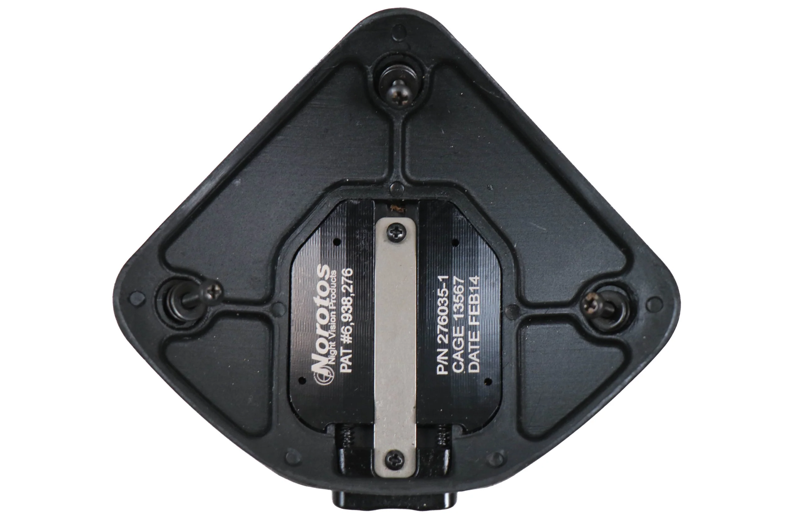 Black Norotos 3 Hole NVG Helmet Shroud - Image 4