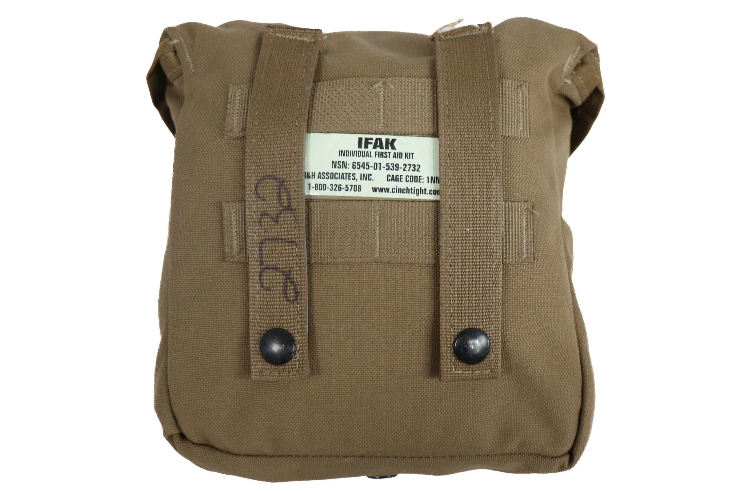 USMC Molle II Coyote First Aid Kit Pouch with Components - Image 2