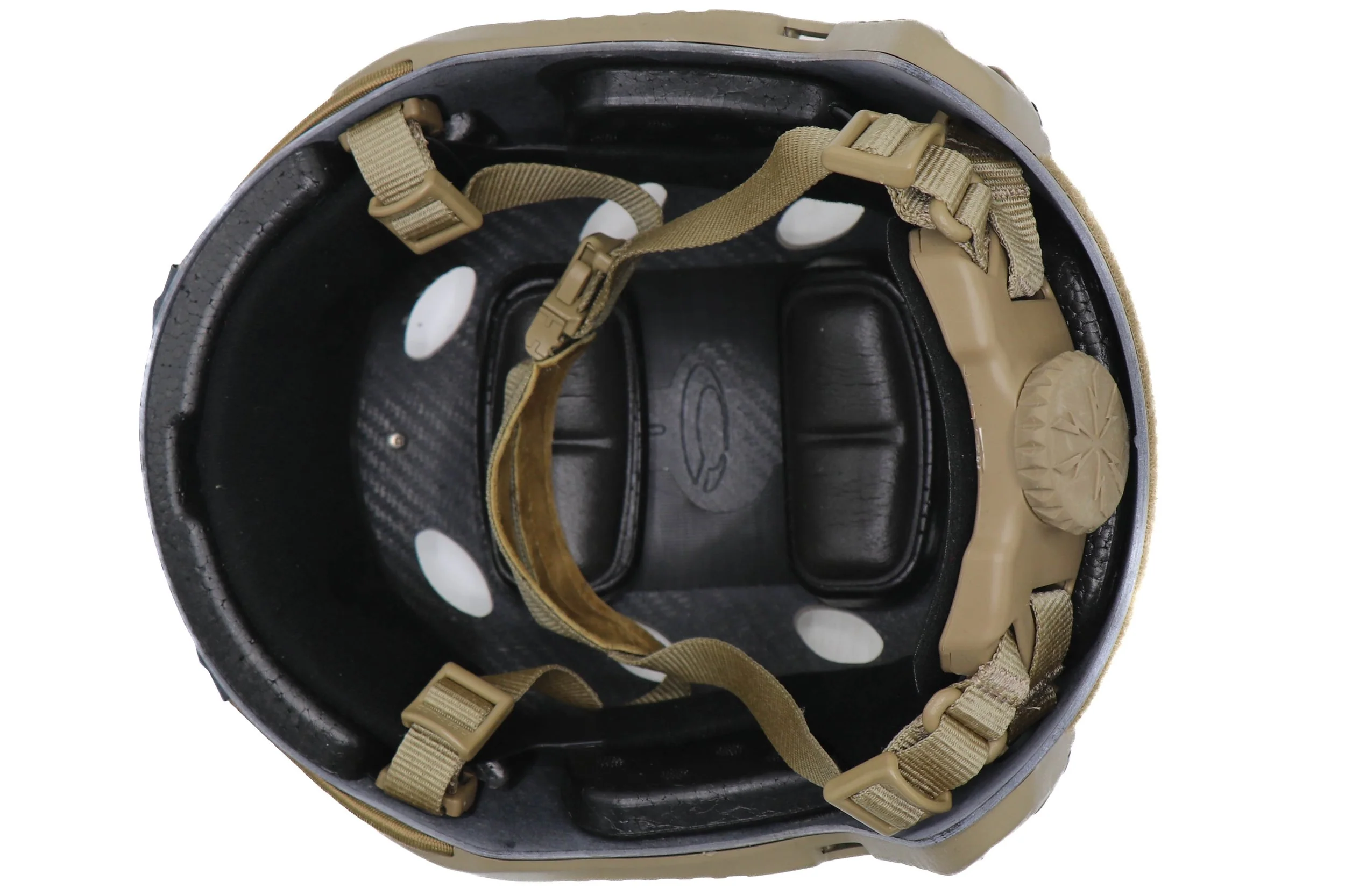 Medium Ops-Core Tan Carbon High Cut Helmet - Image 5