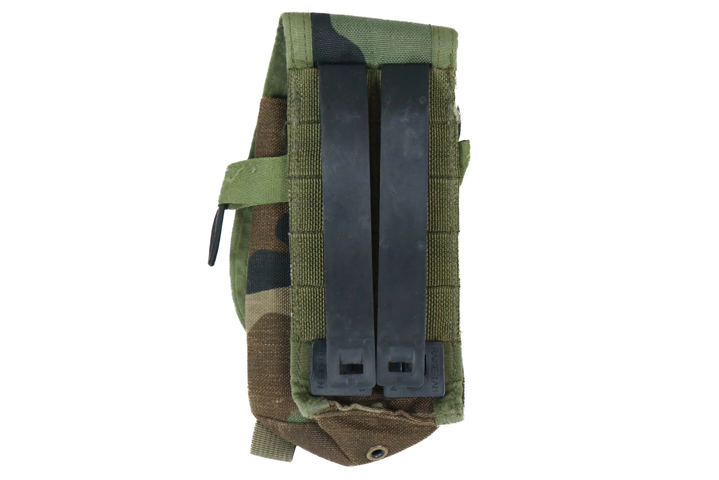 US Tactical Tailor Woodland M81 Molle II M4 Two Mag Pouch - Image 2