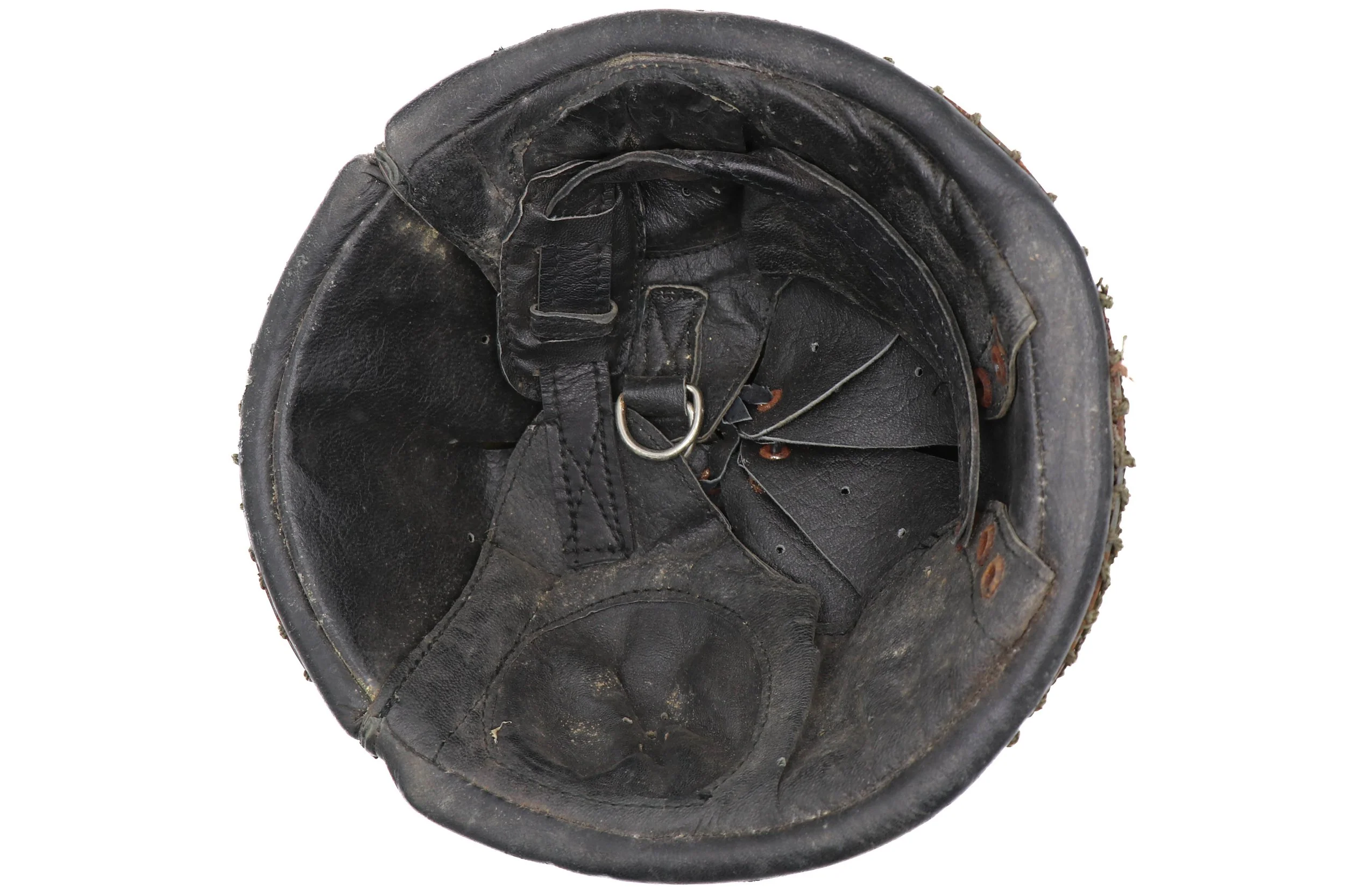 Romanian M73 Paratrooper Helmet with Net - Image 3