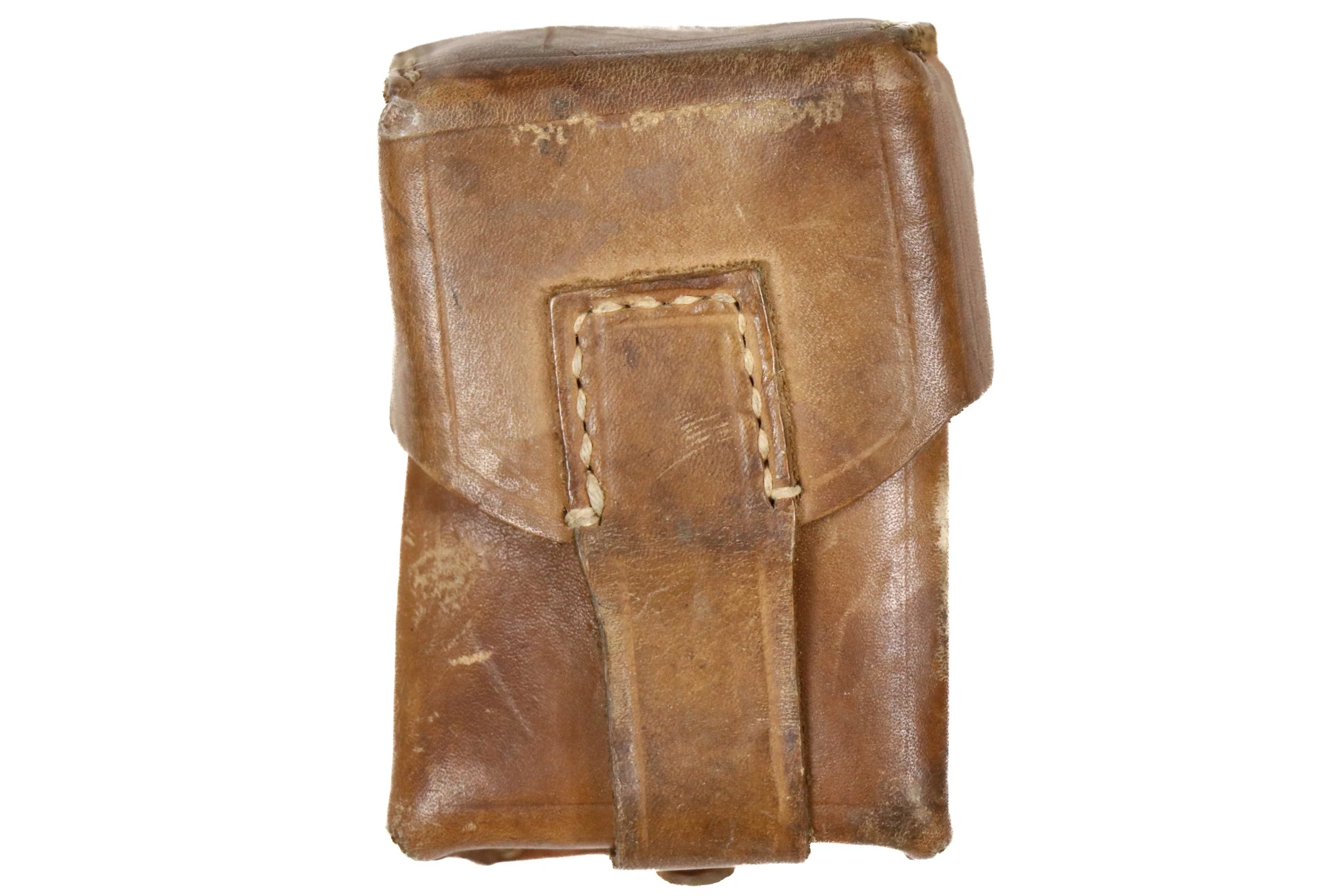 Serbian Leather Mauser M48 Ammo Pouch - Image 2