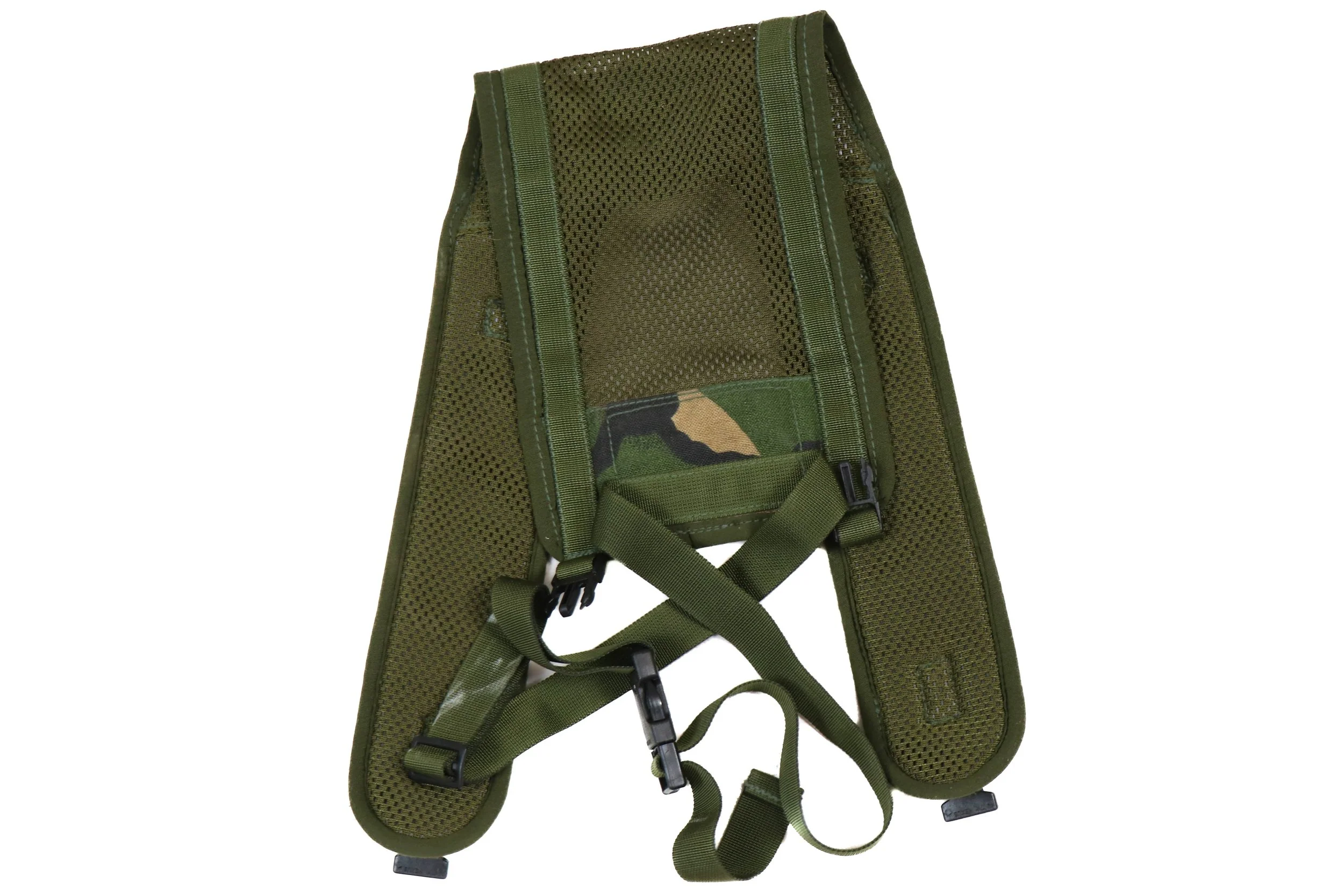 British Army PLCE Woodland DPM Daysack Yoke Suspenders - Image 3