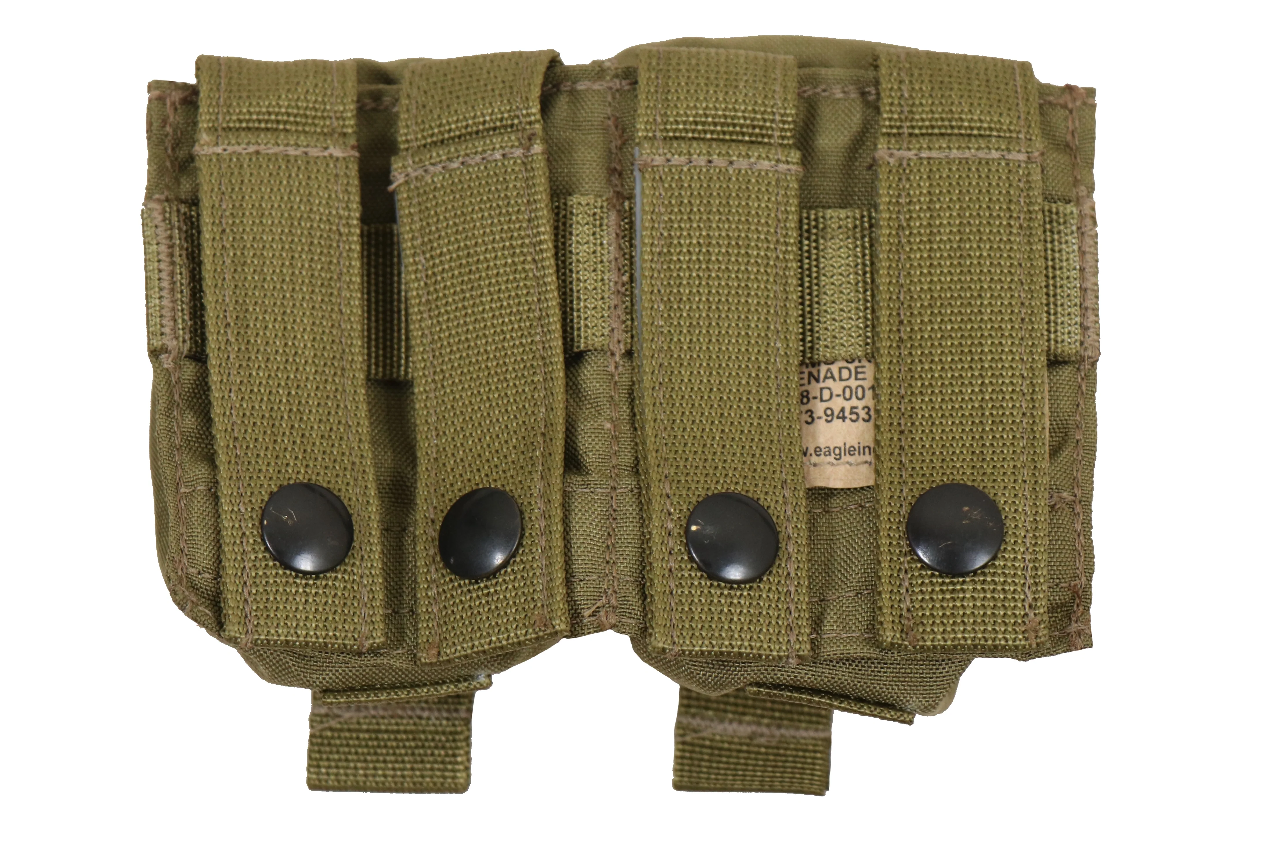 Eagle Industries Khaki SFLCS Double Grenade Pouch - Image 2