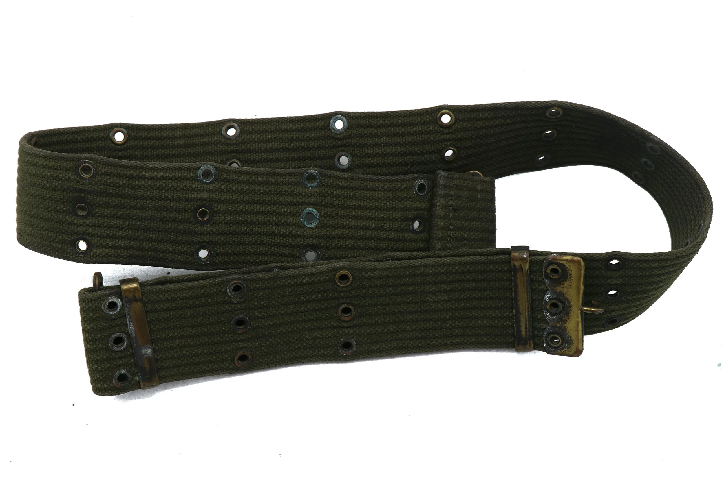 Belgian M-1971 3 Hole Combat Pistol Belt - Image 2
