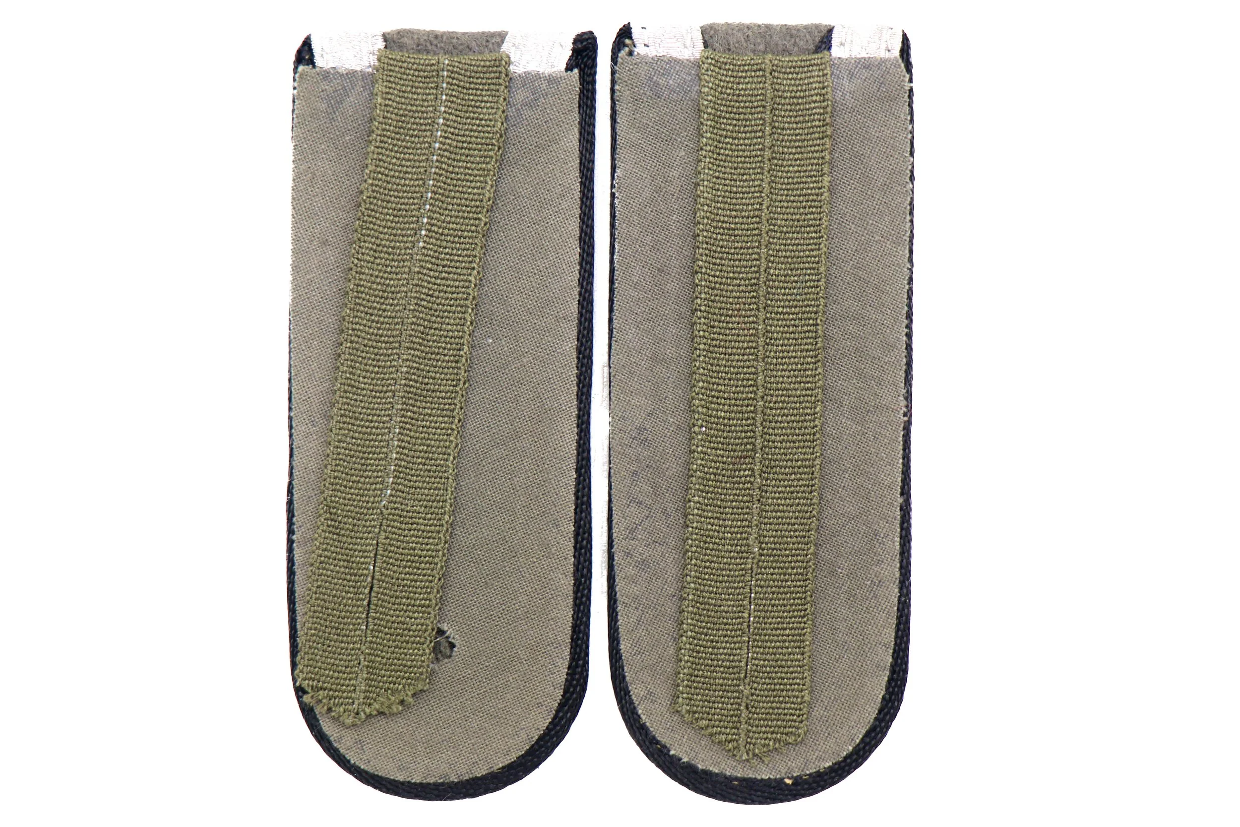 East German NCO Shoulder Board w Black Piping - Image 2