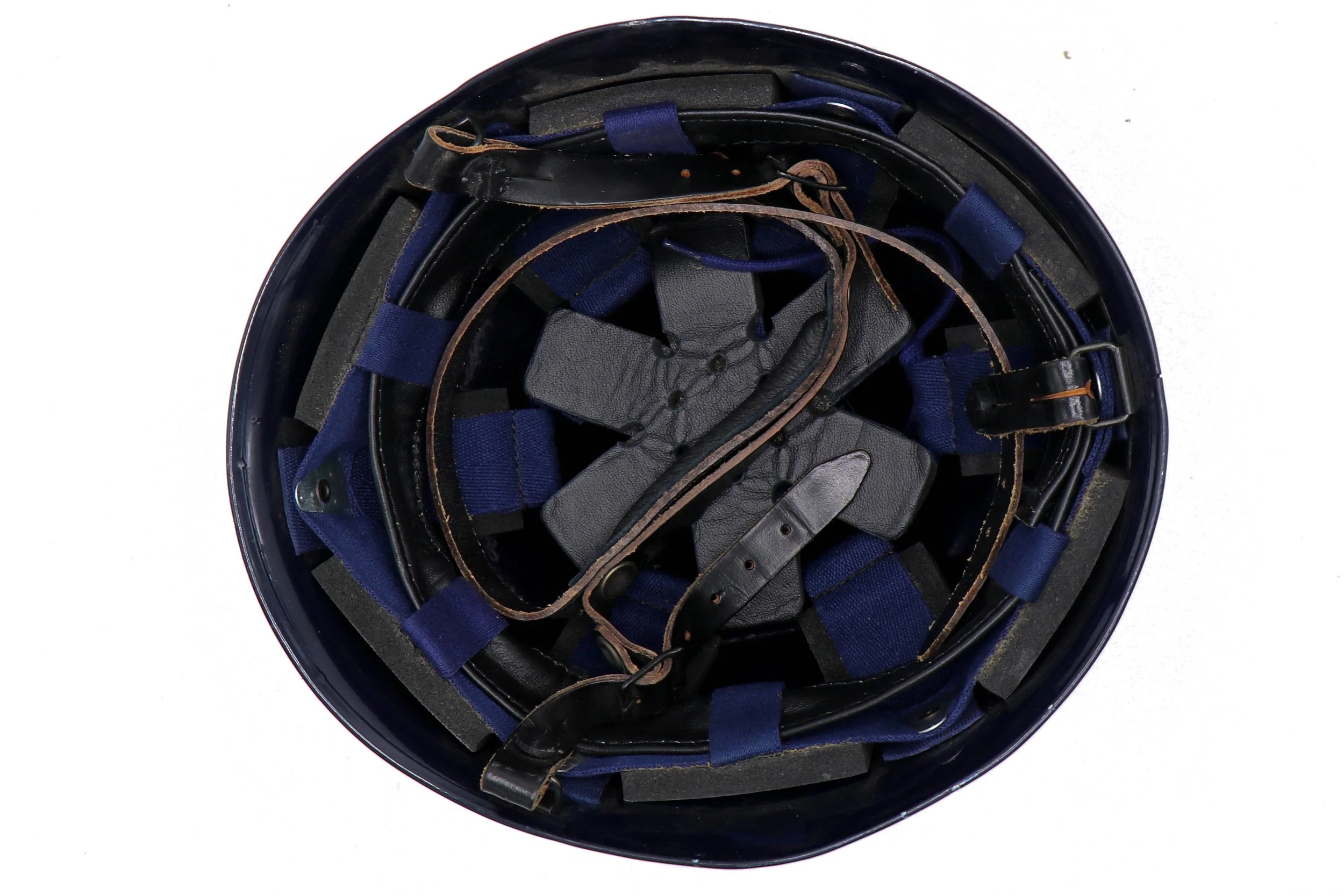 French F1 Blue Gendarmerie Parade Helmet - Image 3