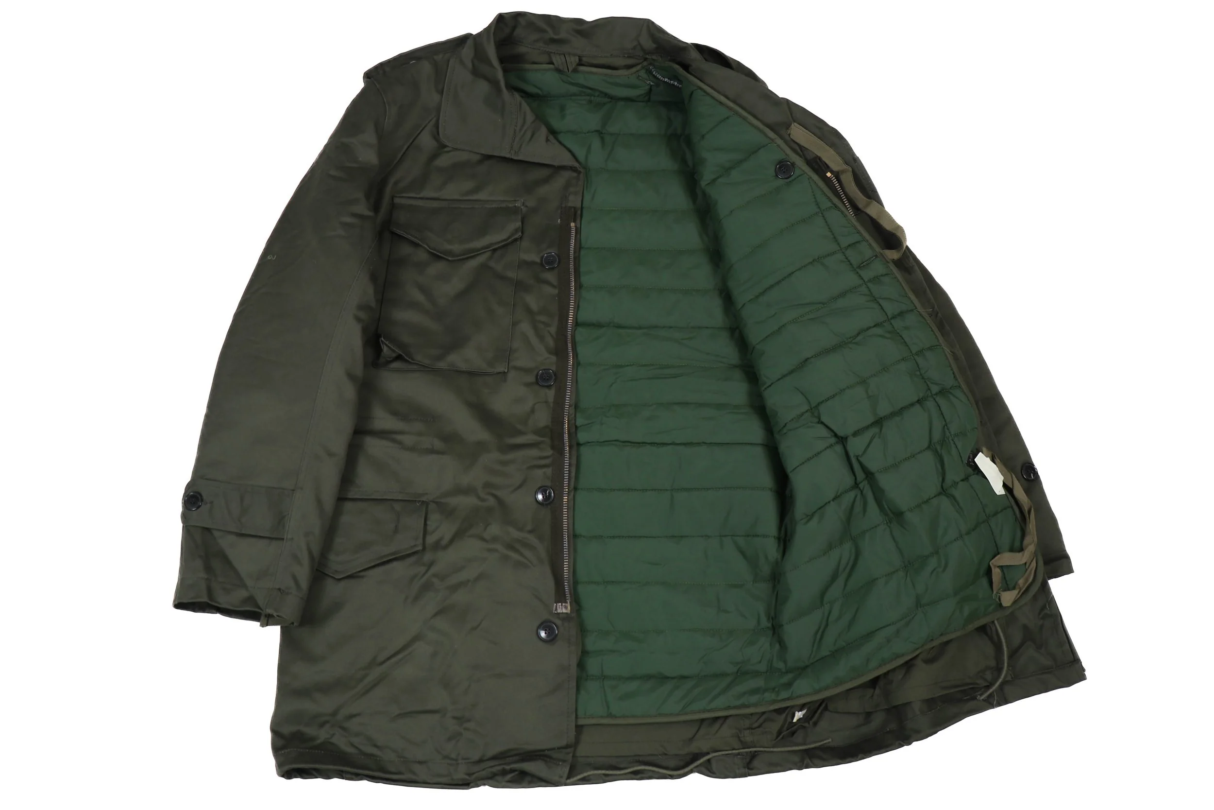 Greek Army M65 Lined Field Parka - Image 2