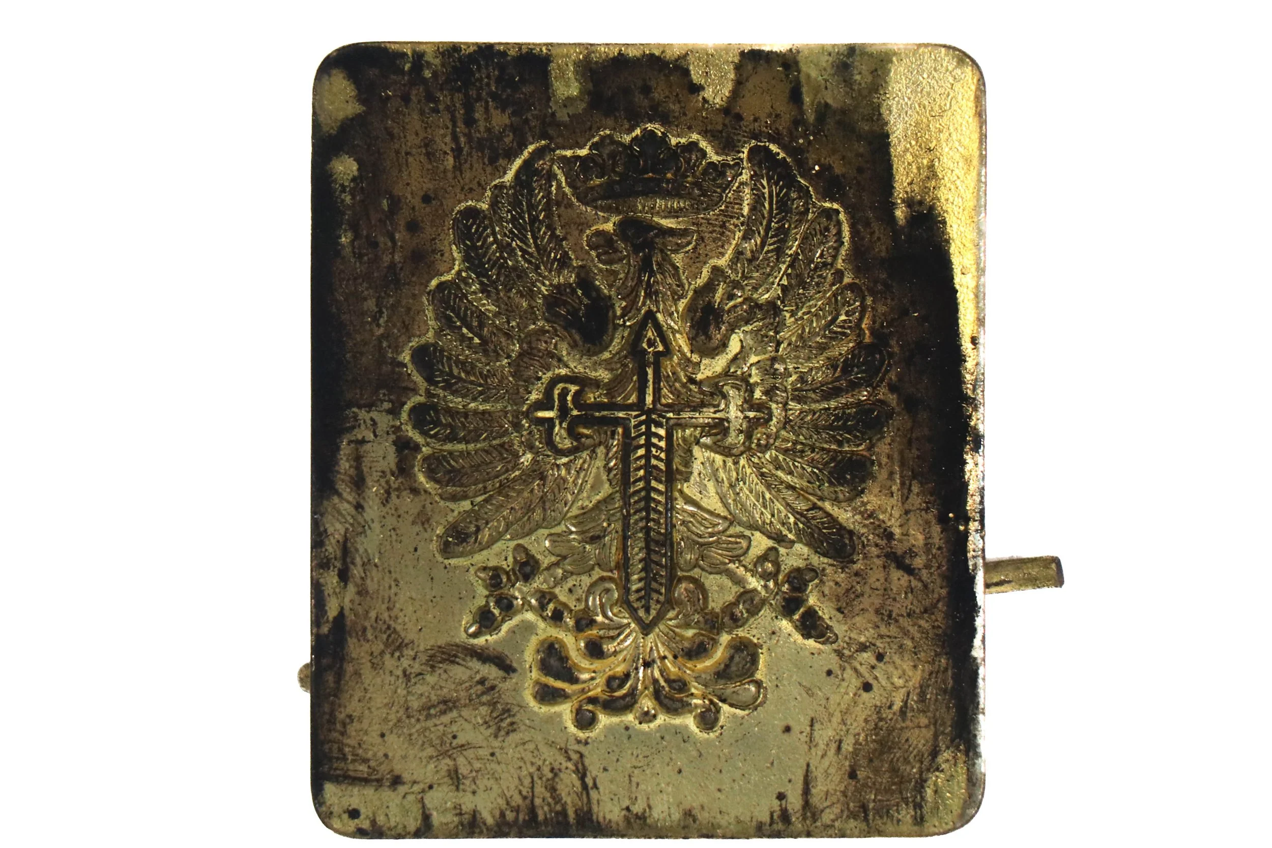 Spanish Leather Belt and Buckle - Image 3