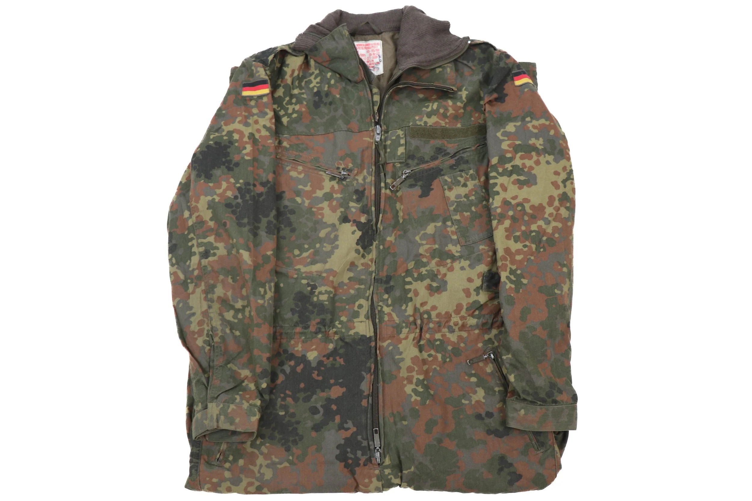 German Bundeswehr Flecktarn Tanker Coveralls - Image 2