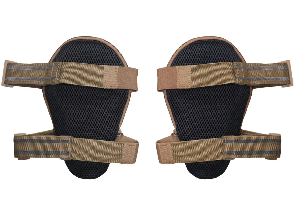 London Bridge LBT-2758 Coyote Brown Ballistic Knee Pad Set - Image 2