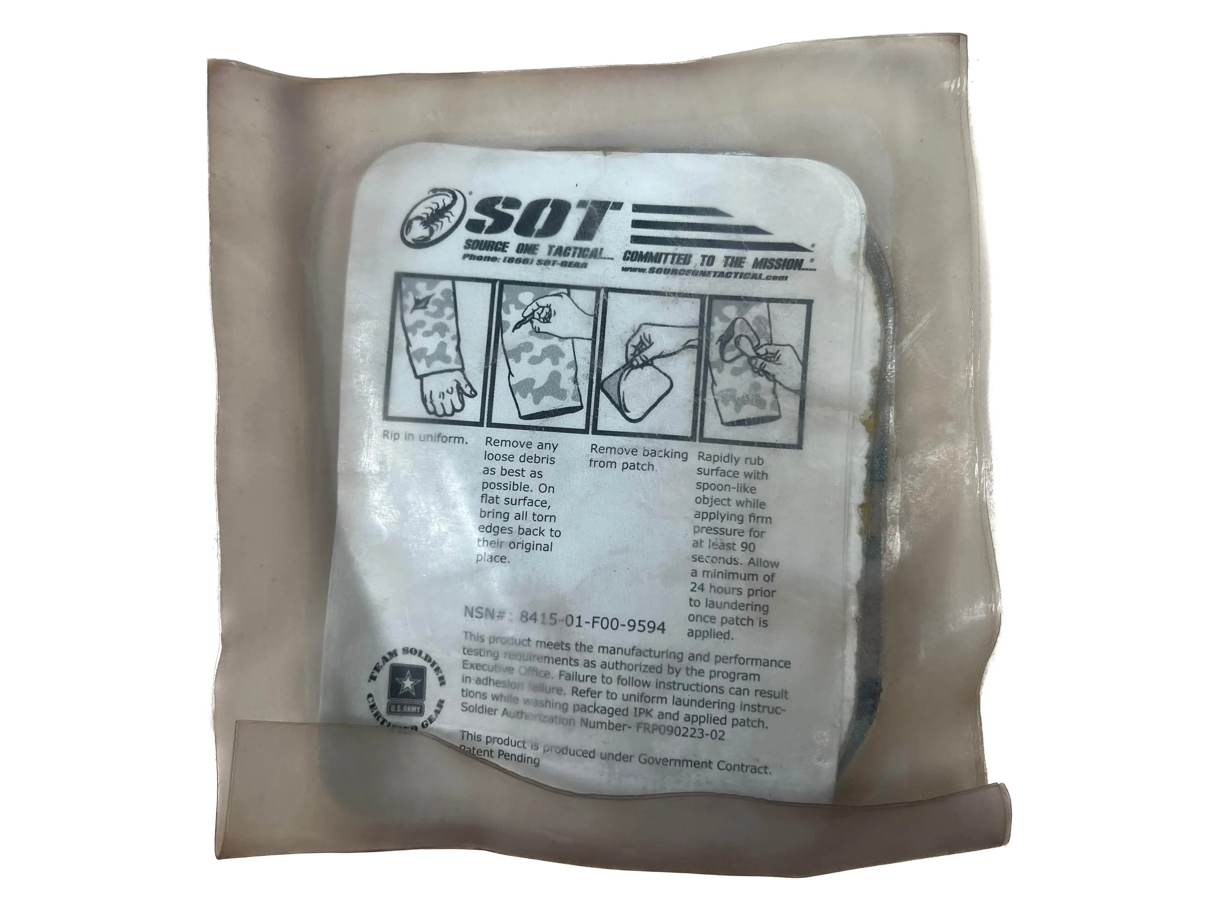 Multicam OCP Camo Fabric Repair Patch - Image 2