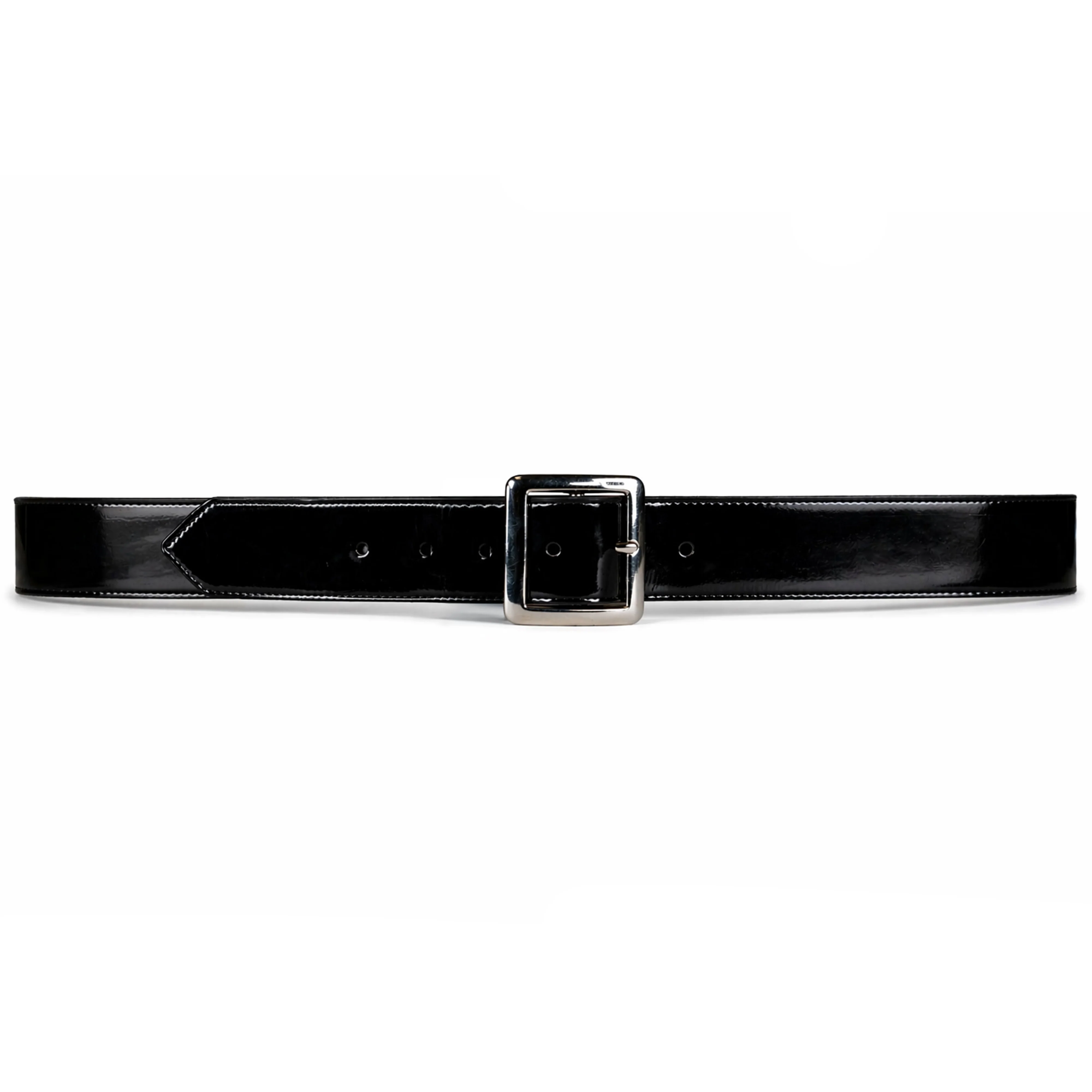 US Military Black Leather Parade Prom Dress Belt