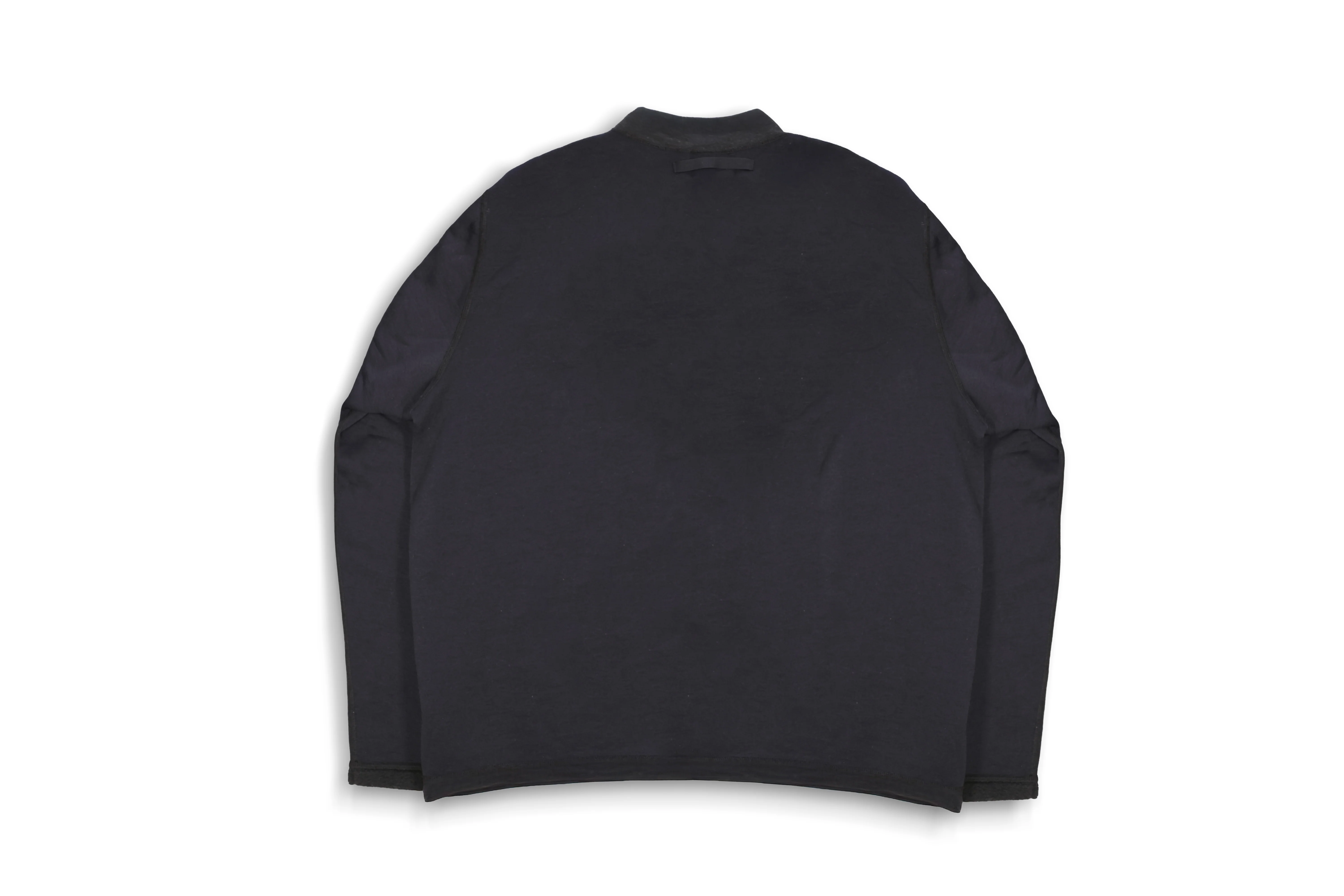 US Military Black Men's Midweight Aramid Fleece Shirt - Image 2