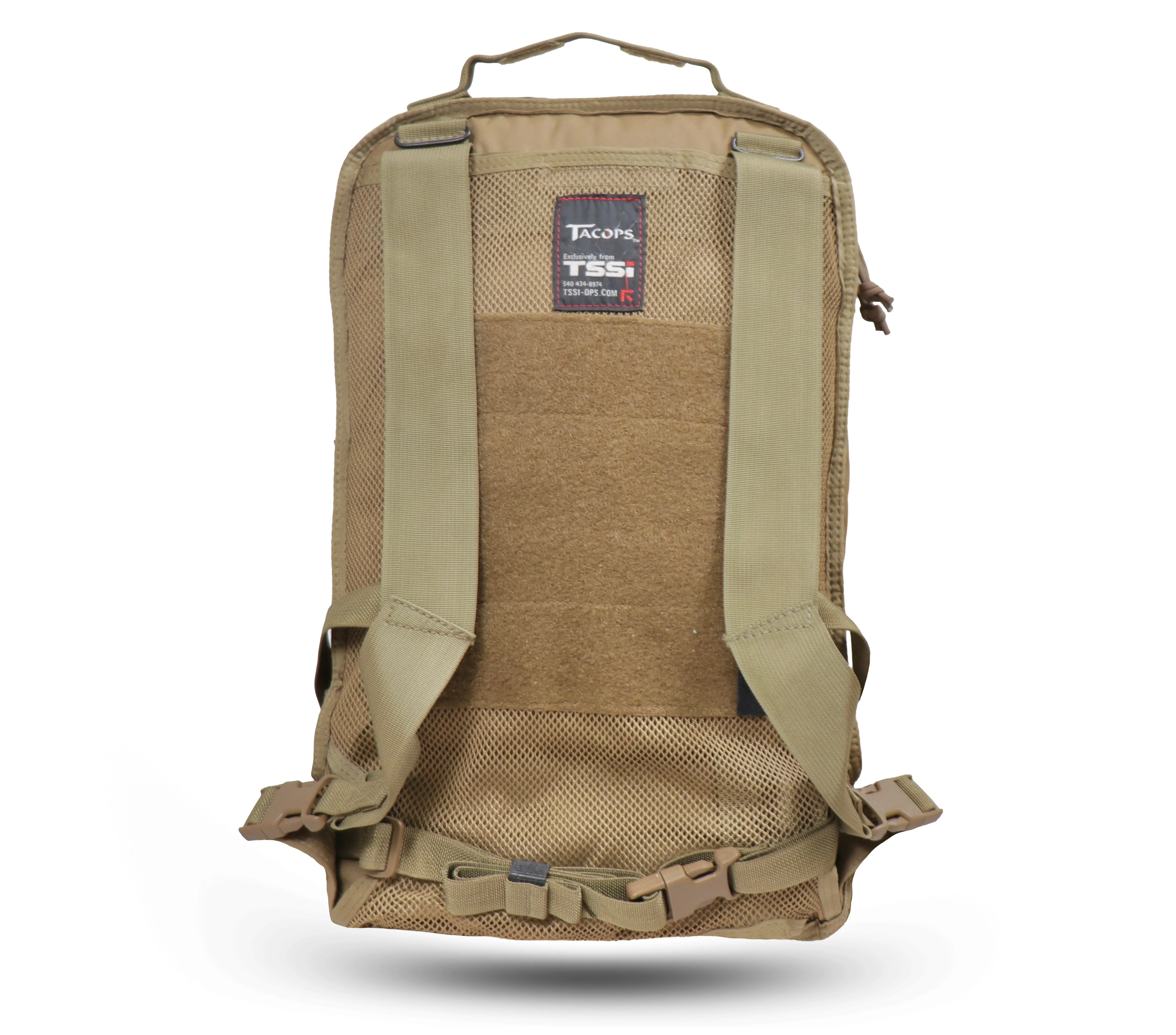 US Military Coyote Brown TSSI M9 Assault Medical Backpack - Image 3