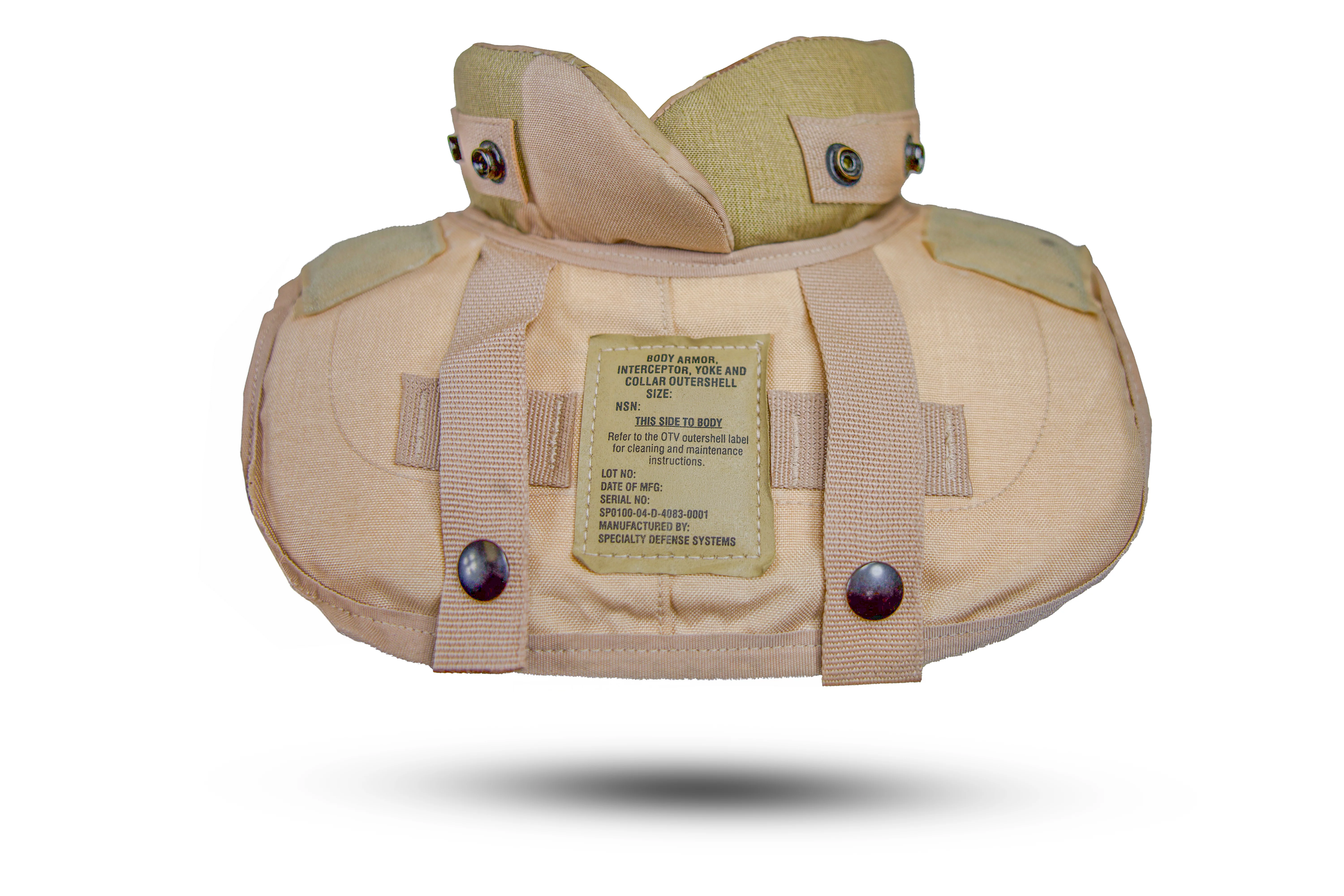 US Military DCU Interceptor Yoke & Collar Outershell - Image 2