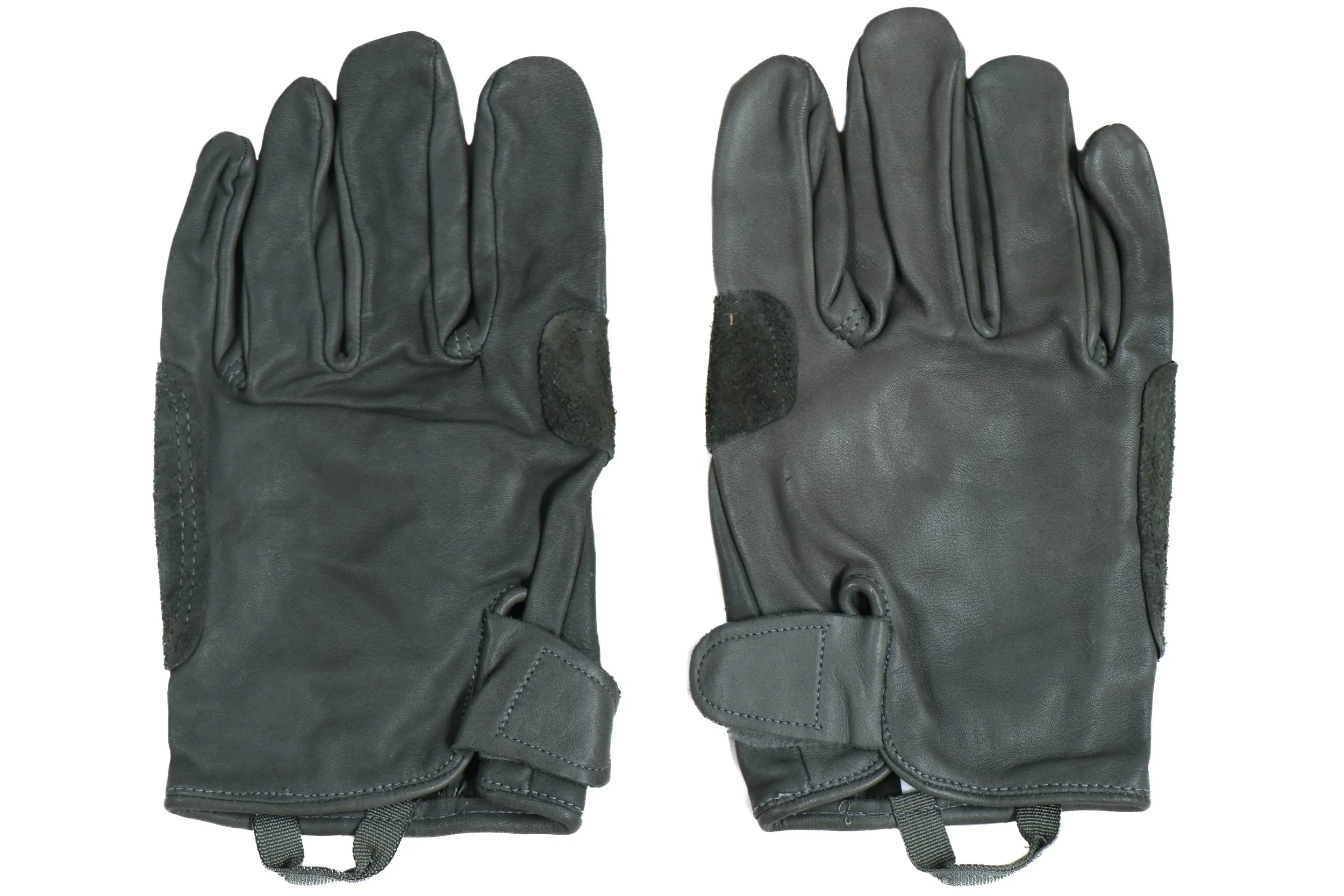 US Military Men's & Women's Light Duty Utility Leather Gloves - Image 2