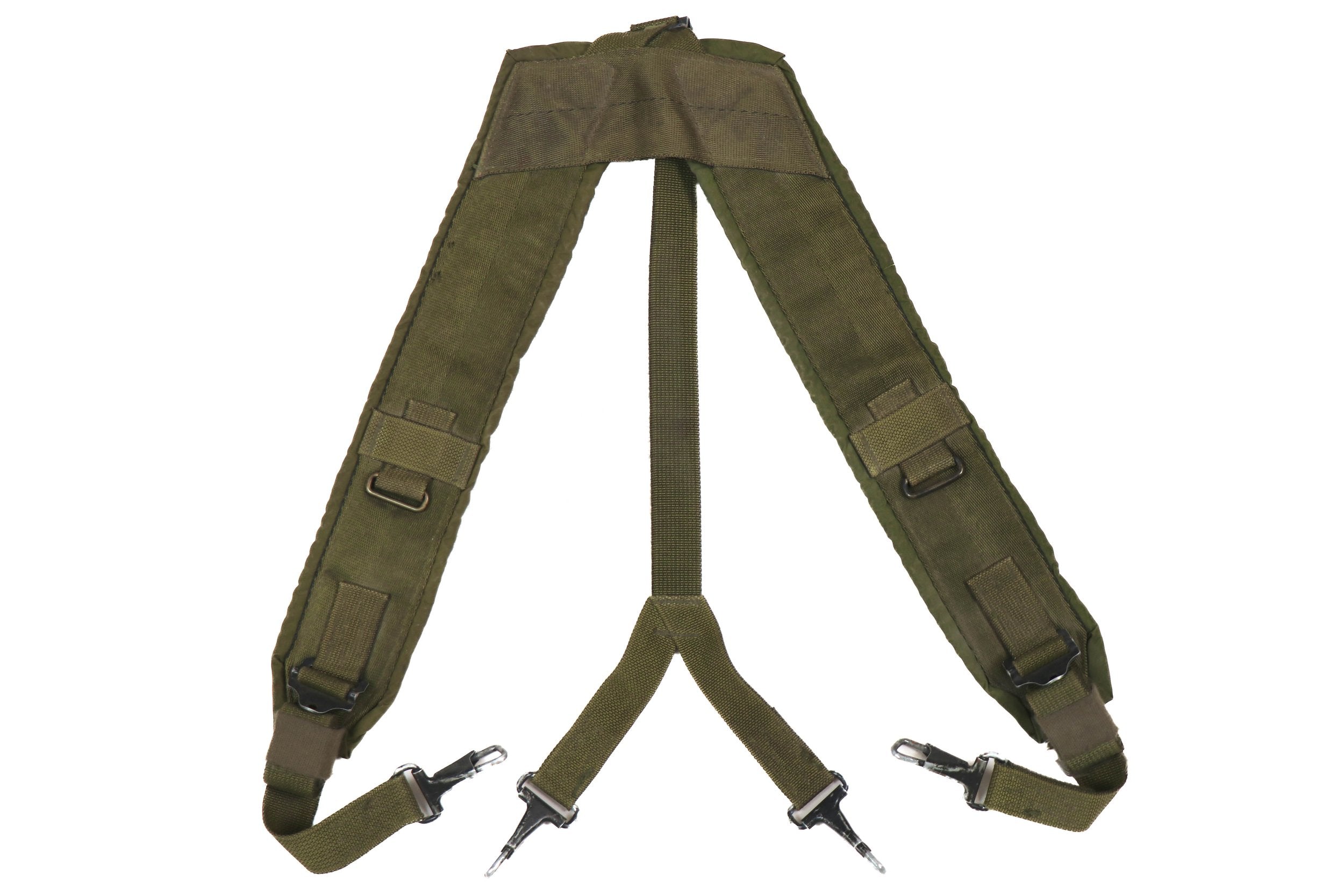 US Military OD Green Alice Suspenders