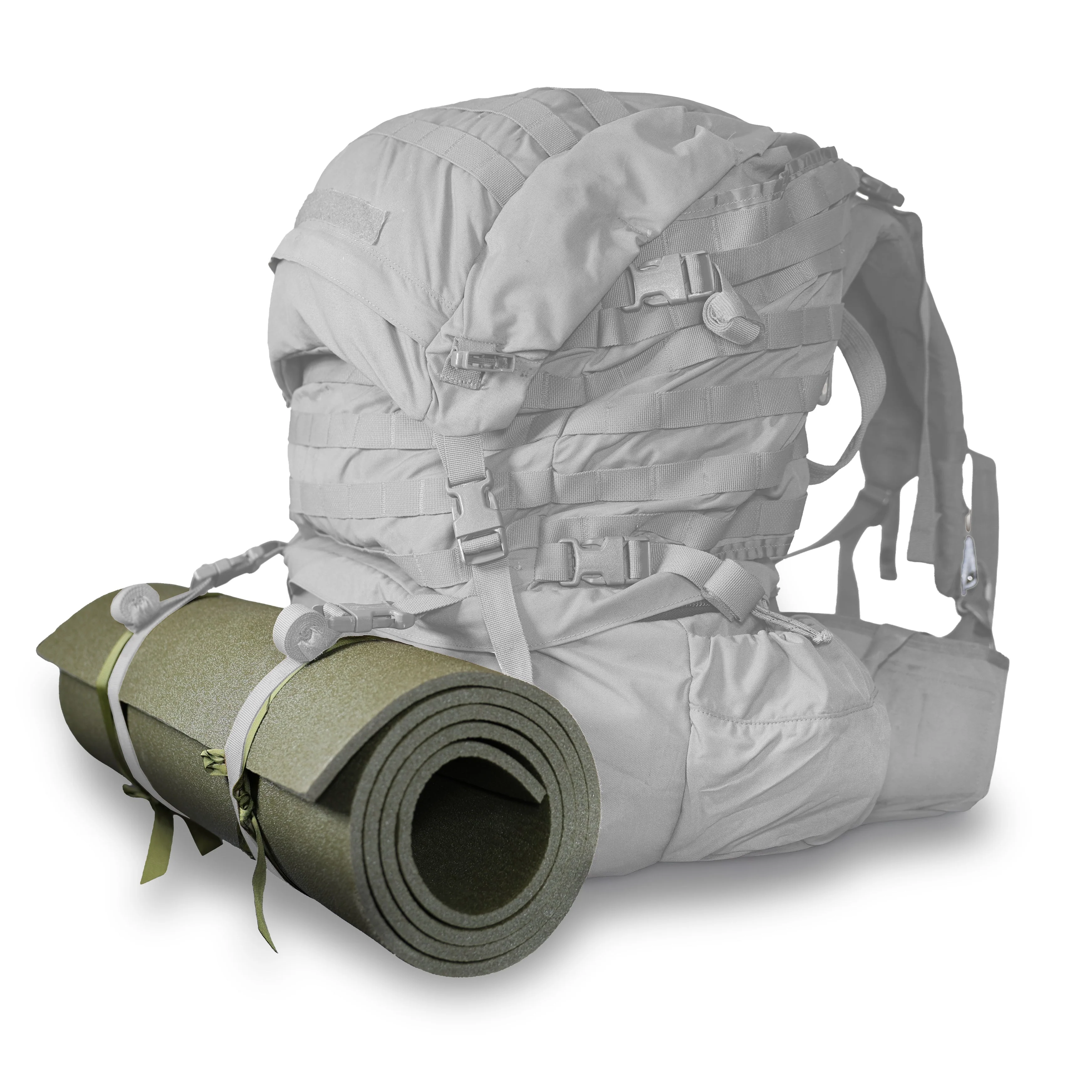 US Military OD Green Foam Sleeping Mat - Image 2