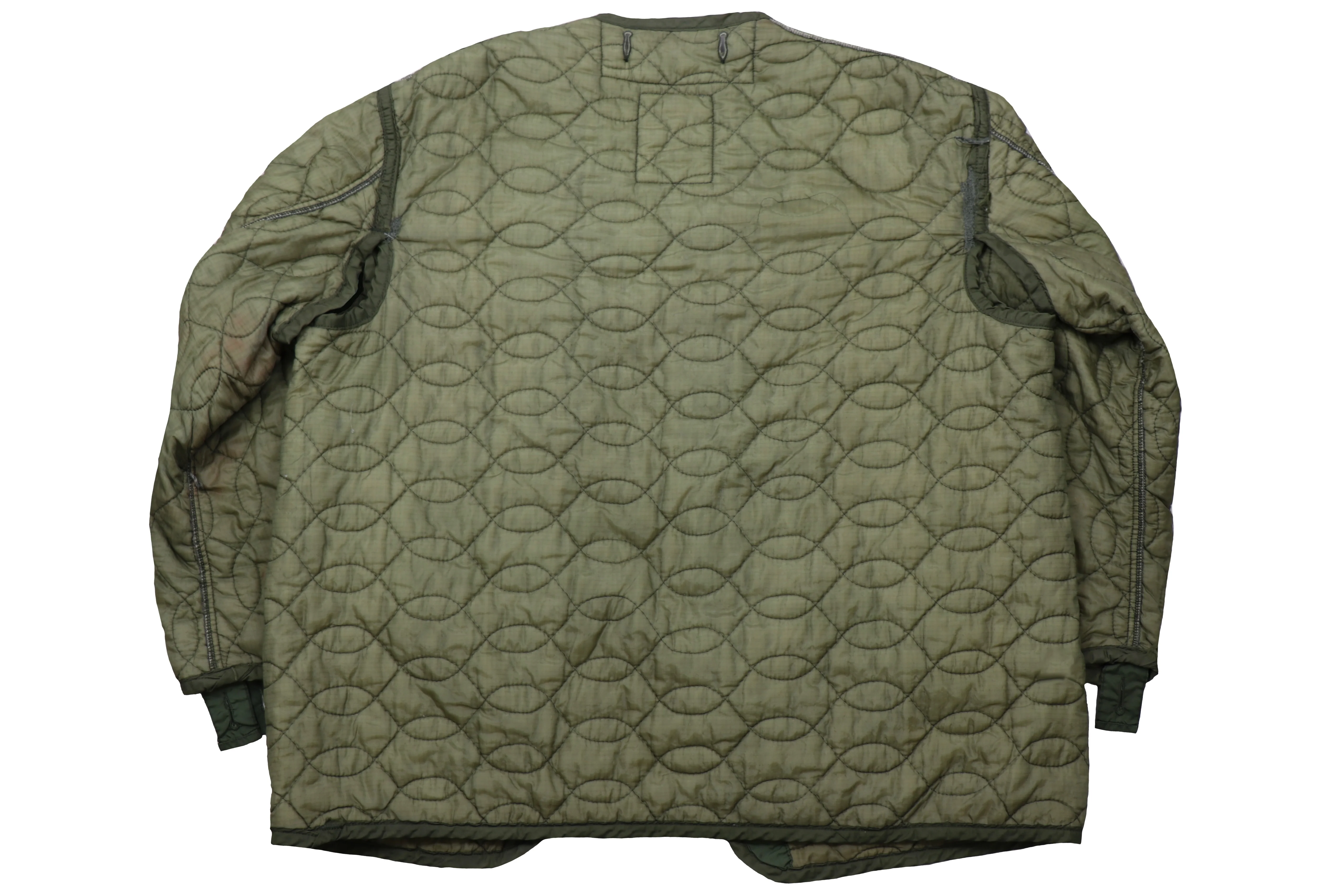 US Military OD Green Vietnam Era M65 Cold Weather Coat Liner - Image 2