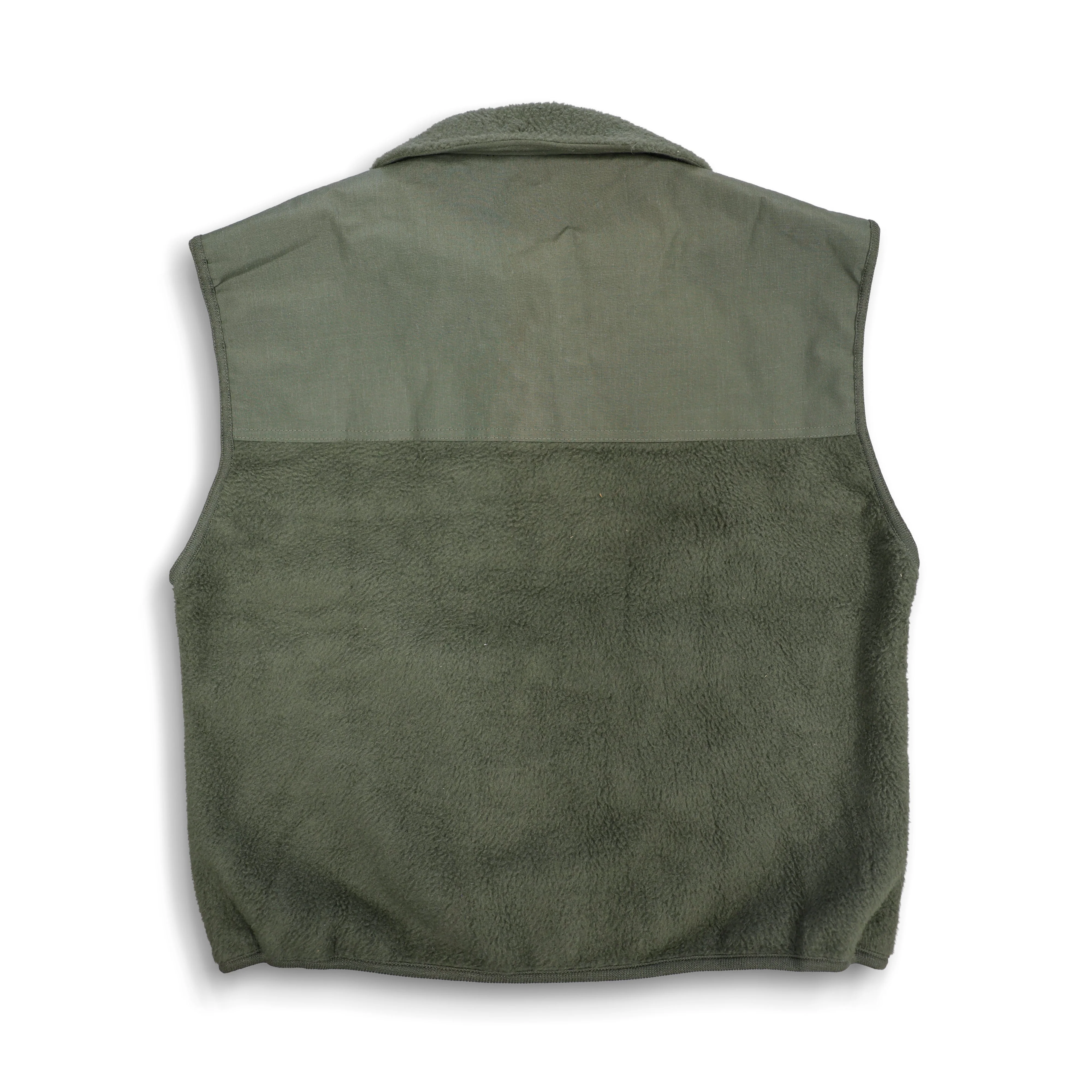 US Military Sage Green CWU-102/P Flyer's Aramid Fleece Vest - Image 2