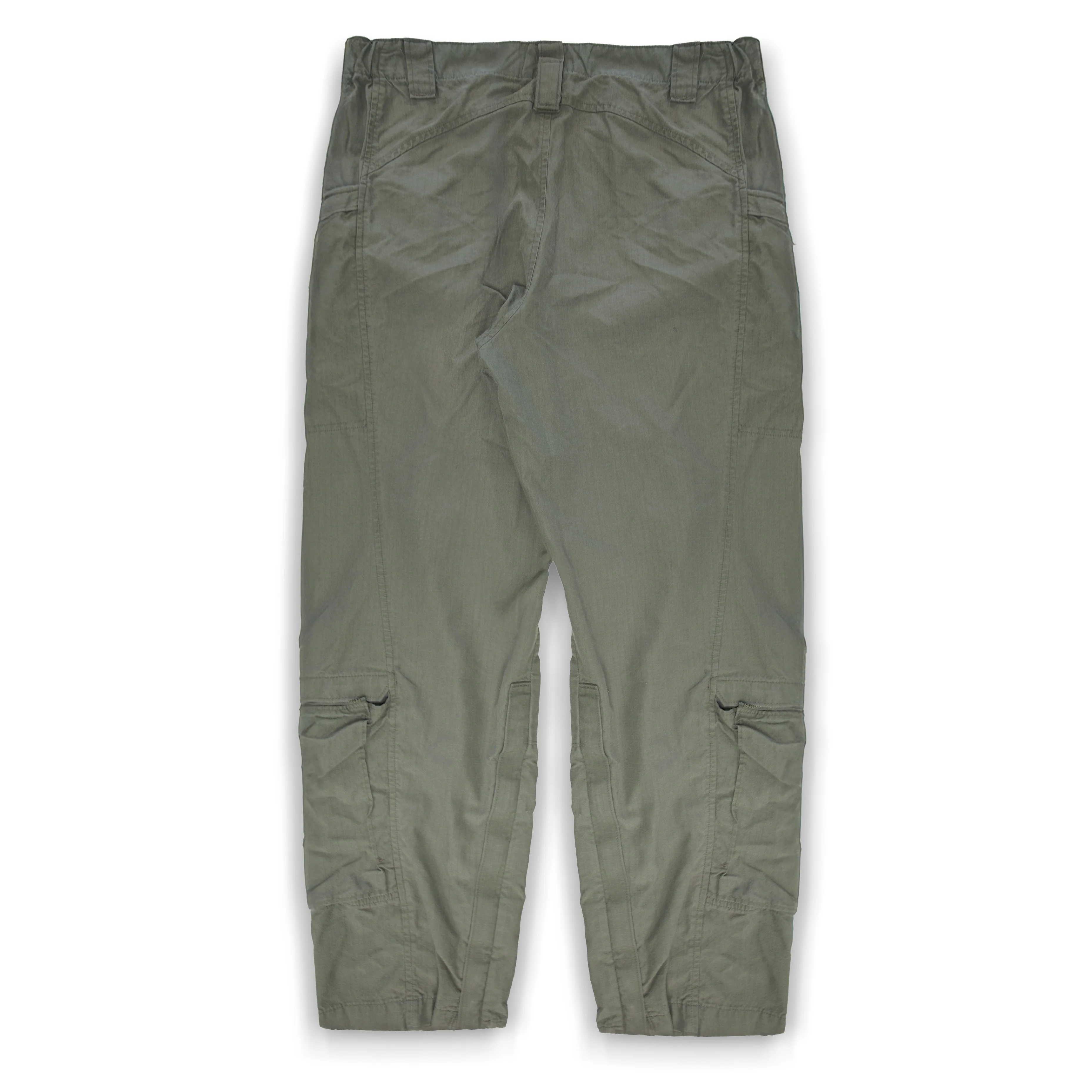 US Military Sage Green Navair Men's 2-Piece Flight Suit Pants - Image 2