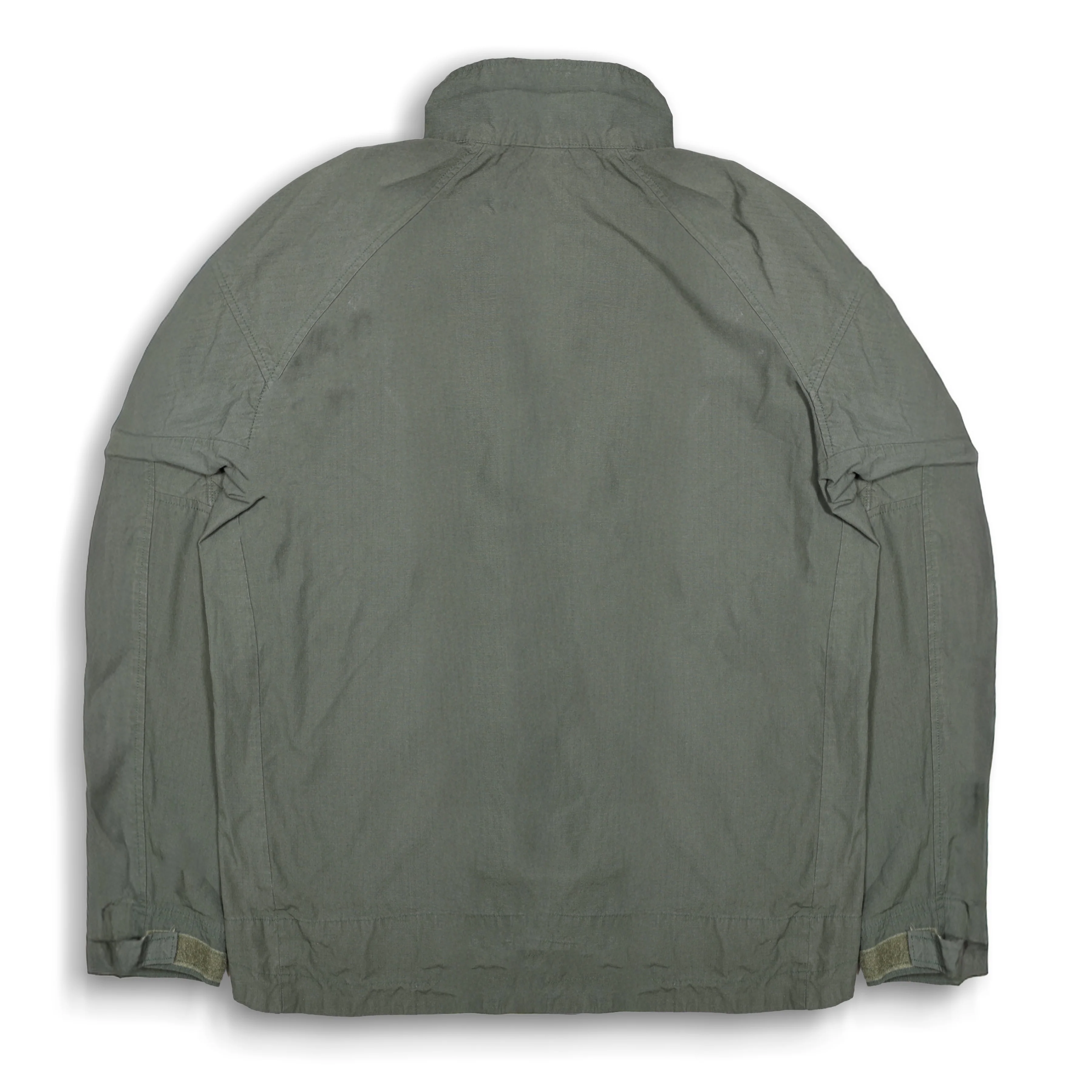 US Military Sage Green Navair Men's 2-Piece Flight Suit Jacket - Image 2
