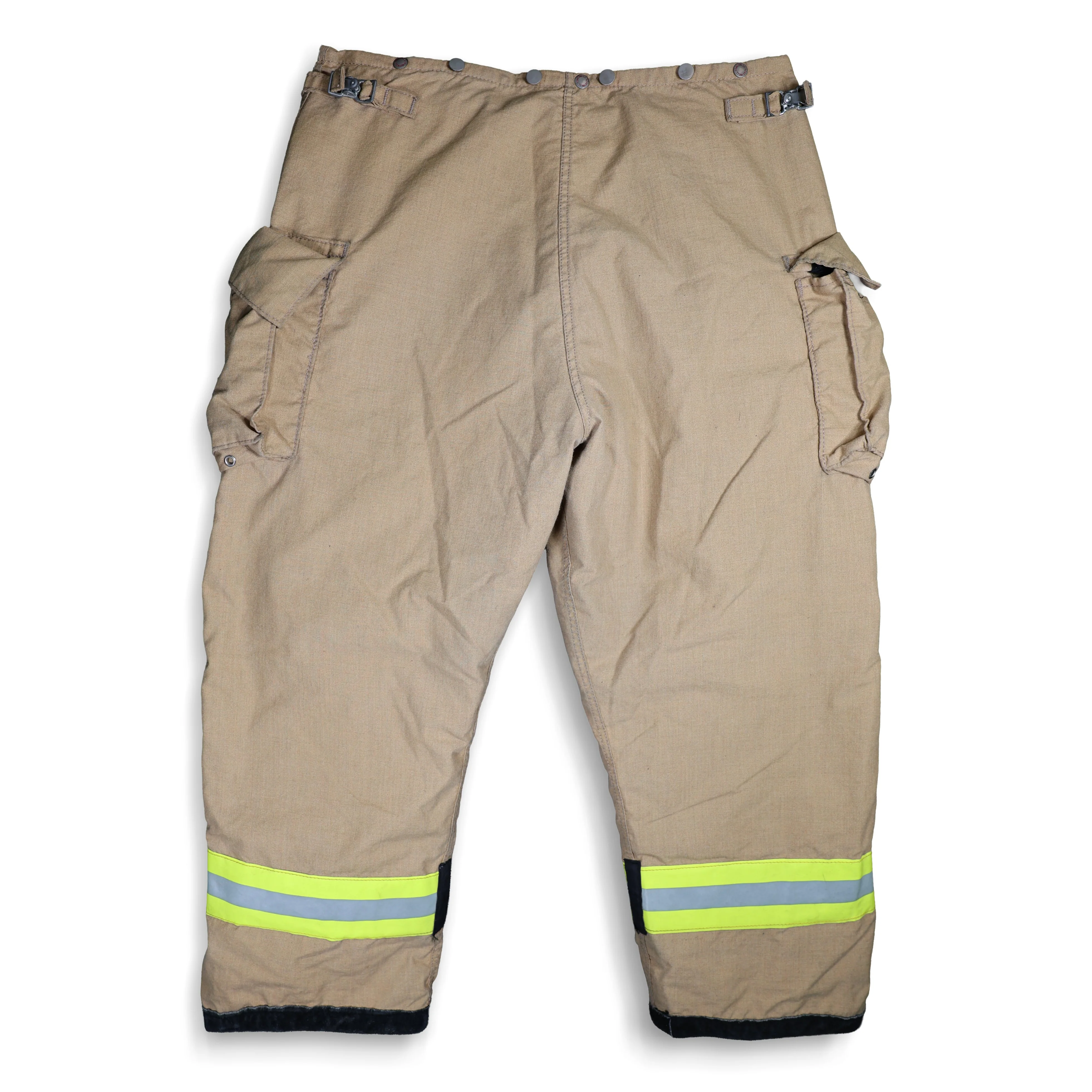 US Military Tan Honeywell Morning Pride Firefighter Turnout Pants - Image 2