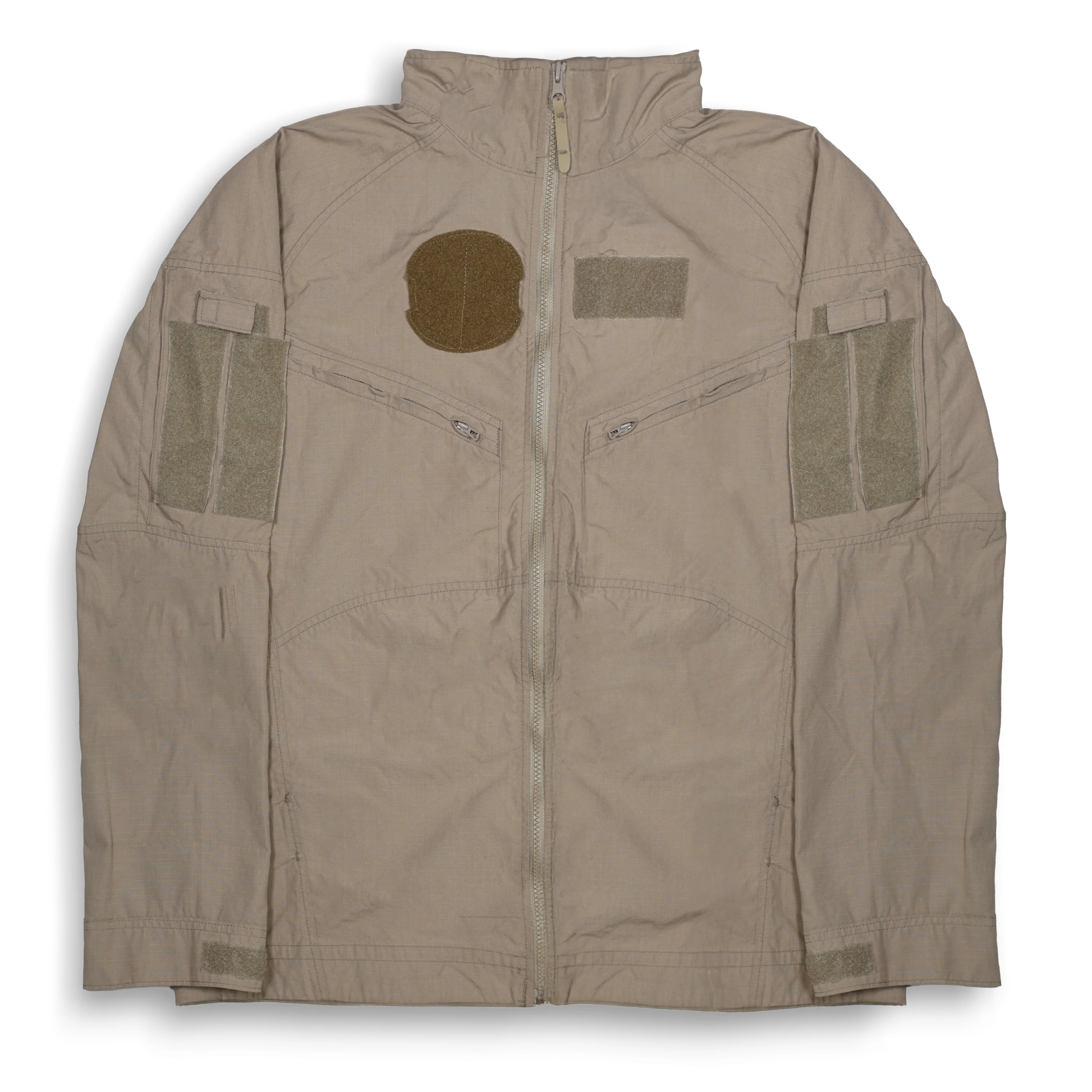 US Military Tan Men's 2-Piece Flight Suit Jacket
