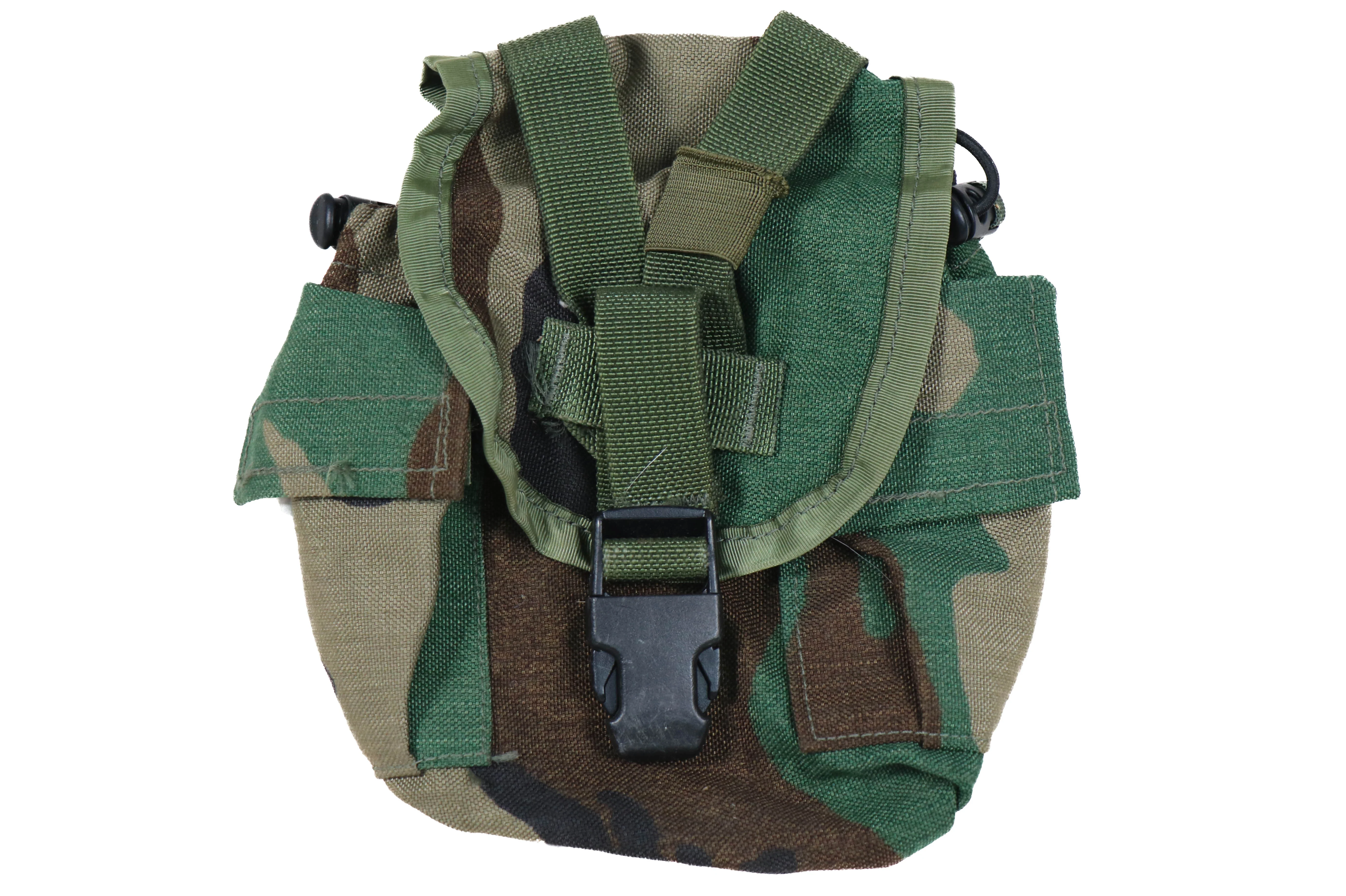US Military Woodland M81 Canteen Pouch
