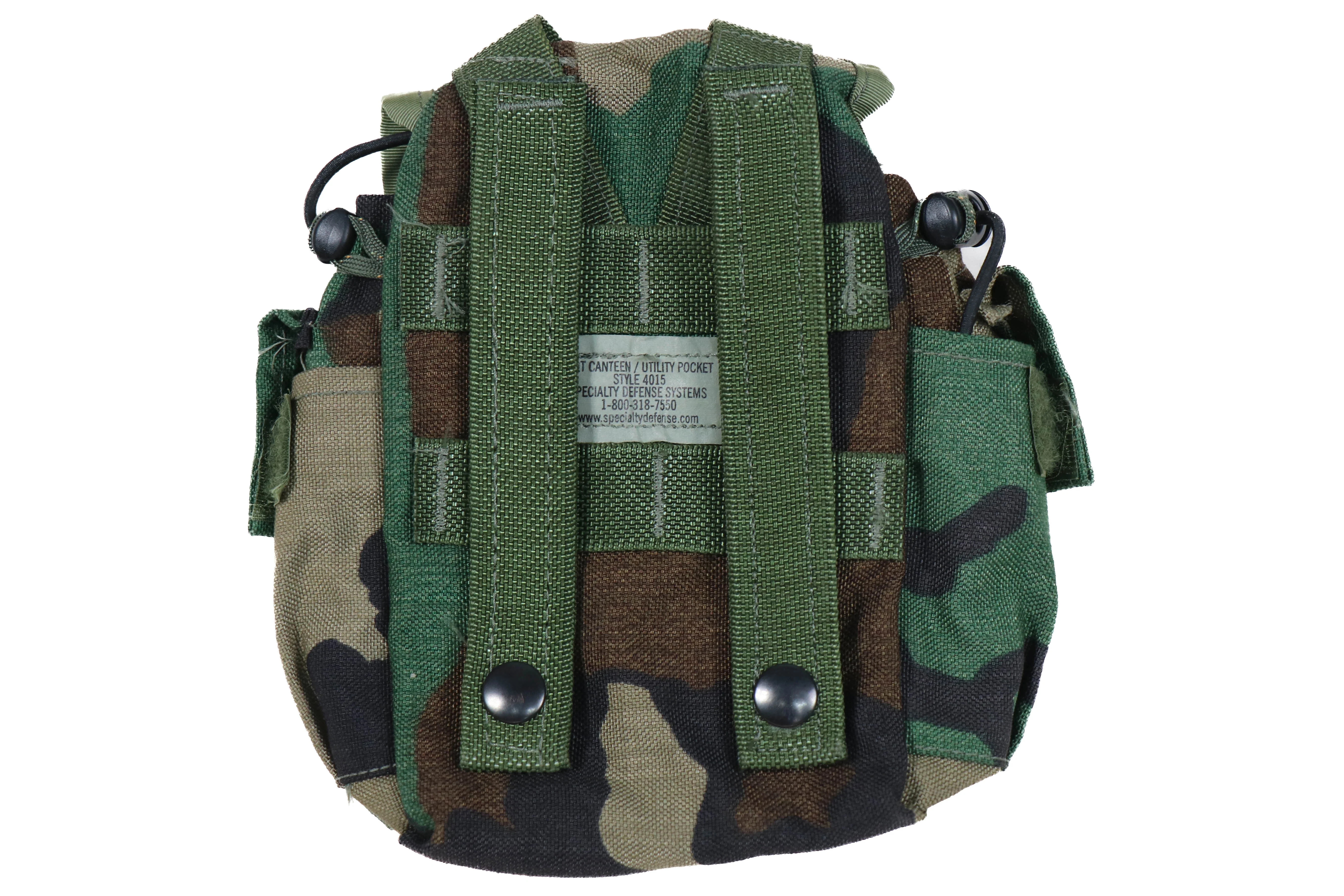 US Military Woodland M81 Canteen Pouch - Image 2
