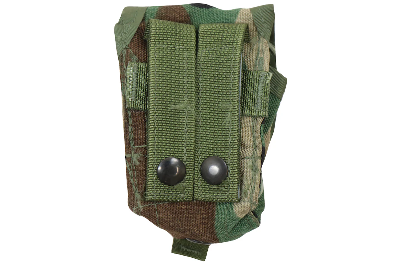 US Military Woodland M81 Hand Grenade Pouch - Image 3