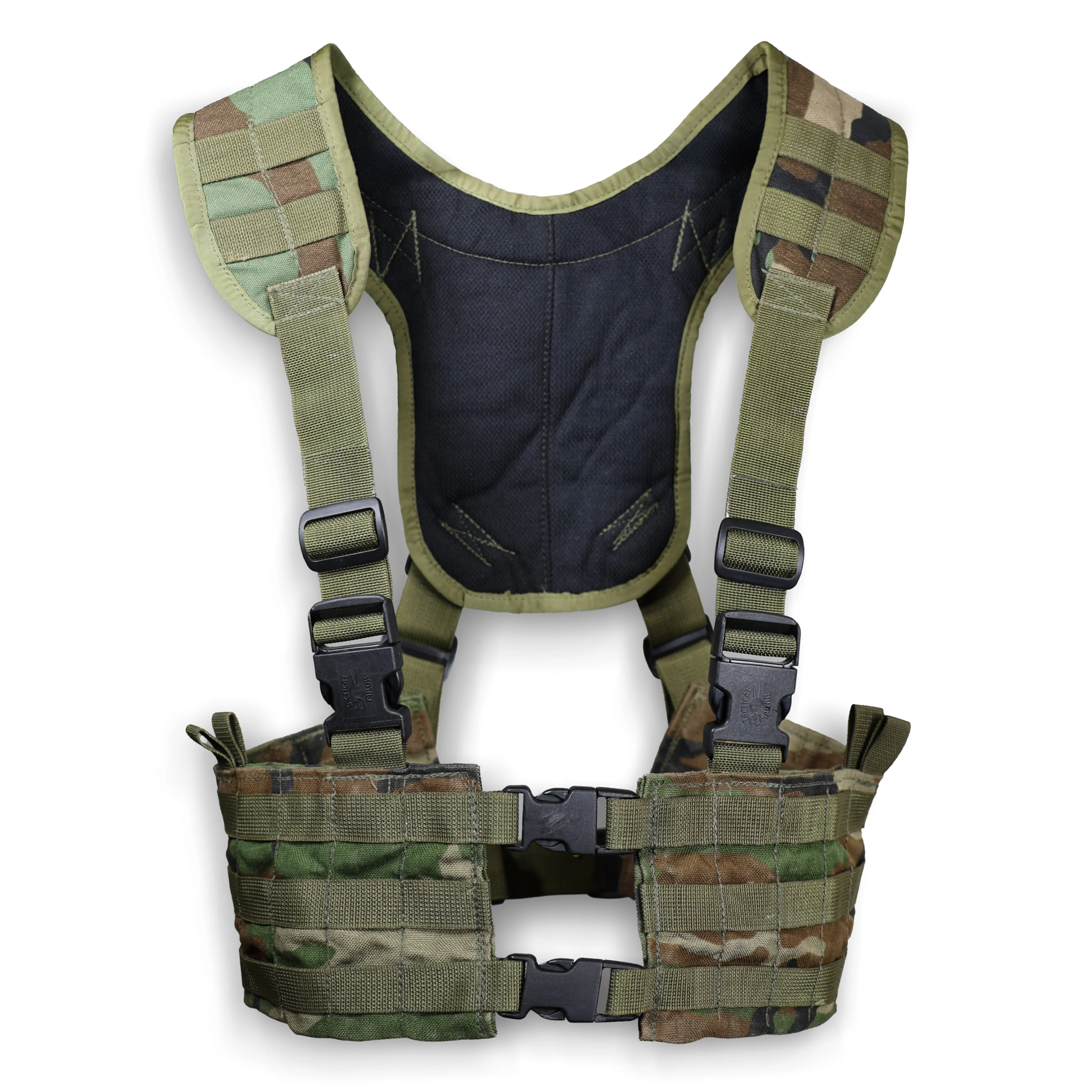 US Military Woodland M81 Tactical Tailor Load Bearing Vest