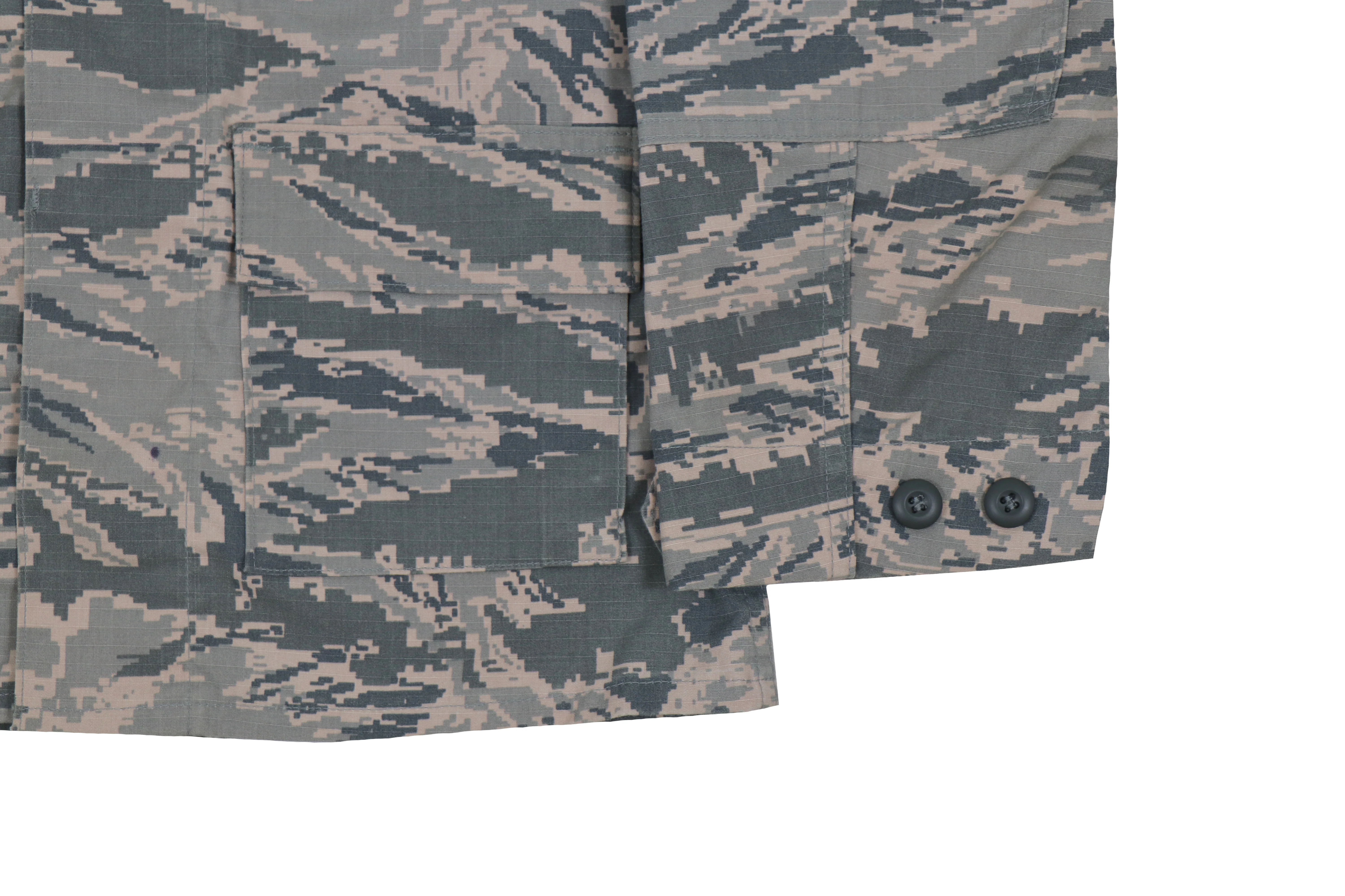 USAF Women's ABU Tiger Stripe Utility Coat - Image 2