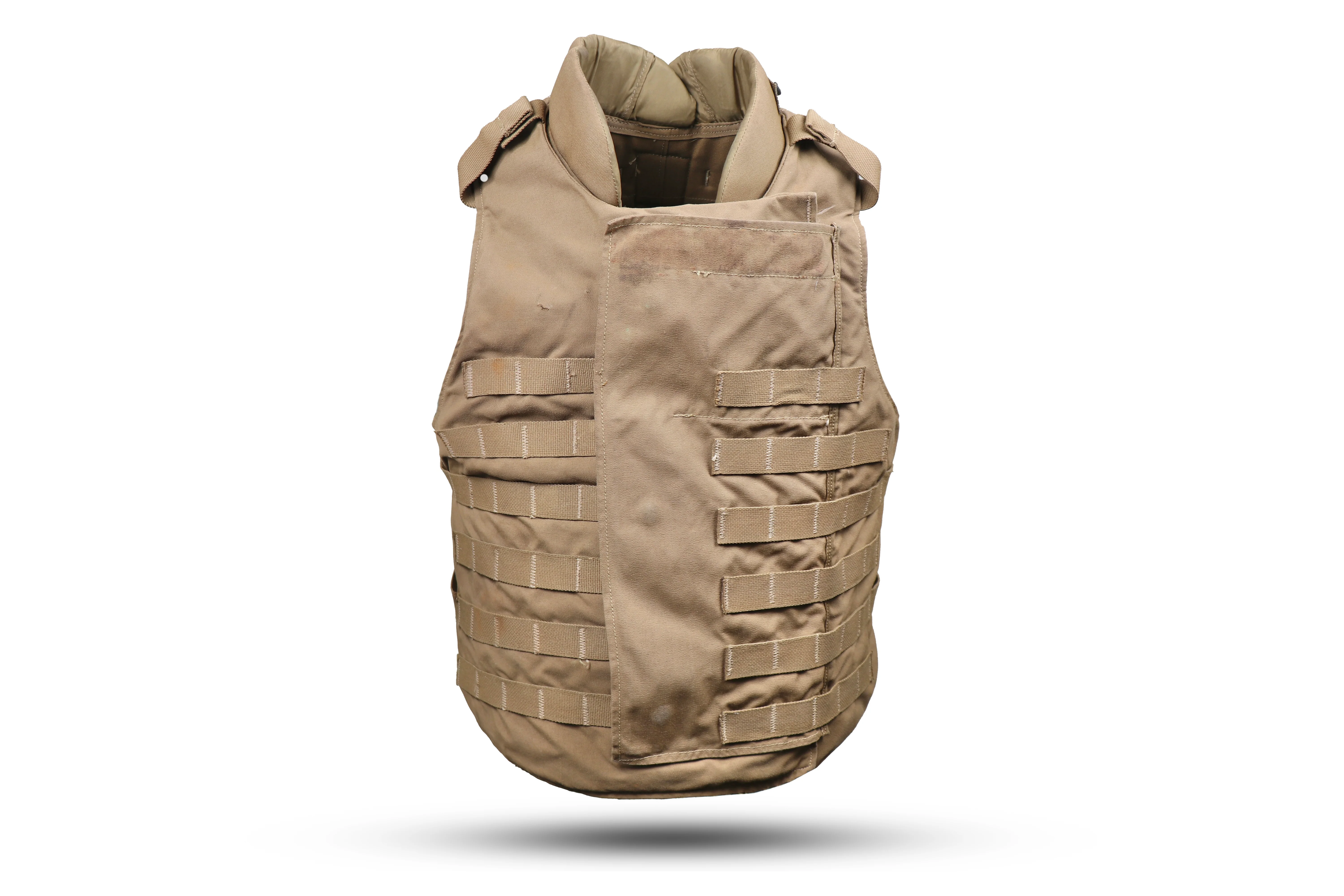 USMC Coyote Brown Interceptor OTV Plate Carrier Yoke & Collar - Image 3