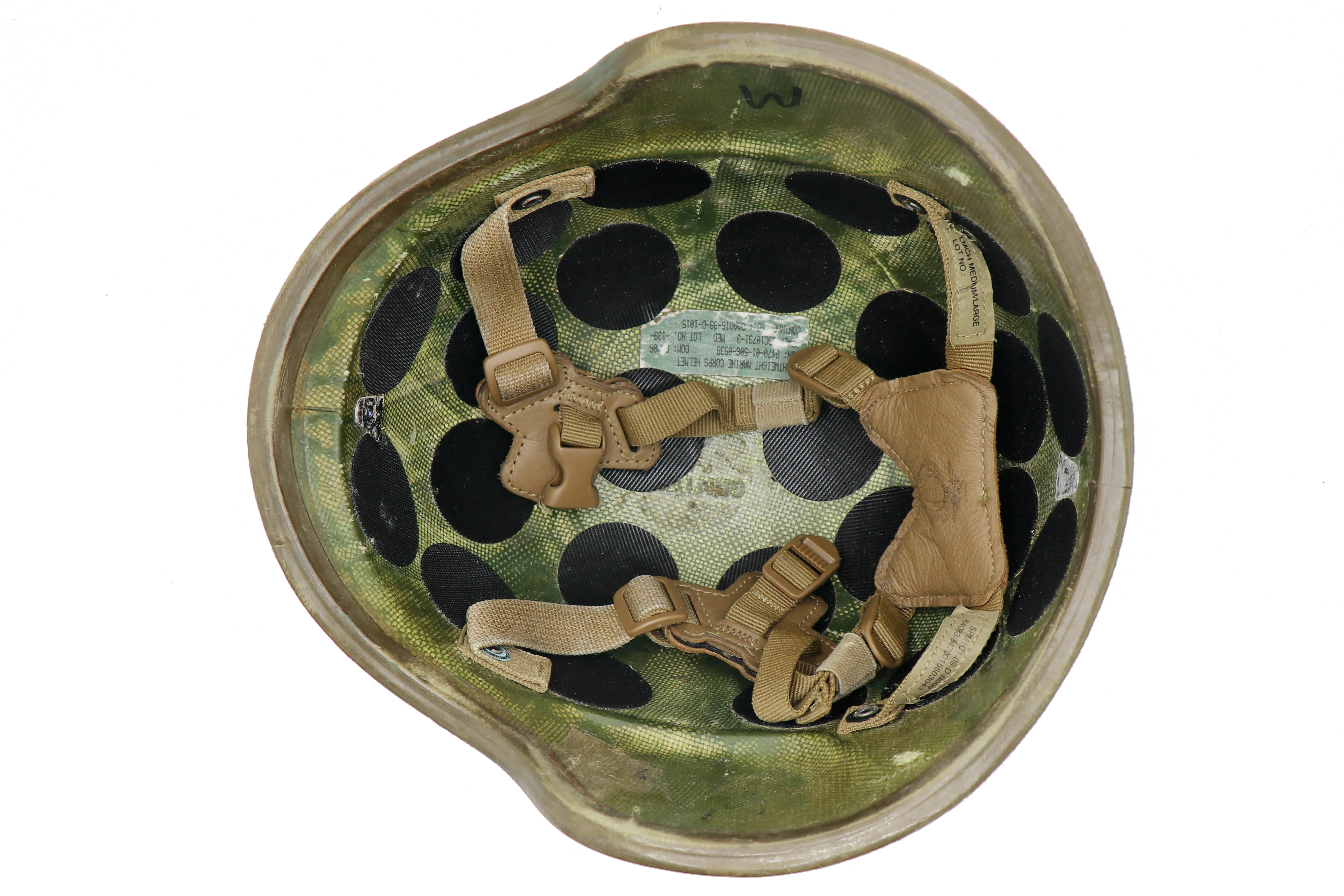 USMC Green Lightweight Helmet Shell - Image 3
